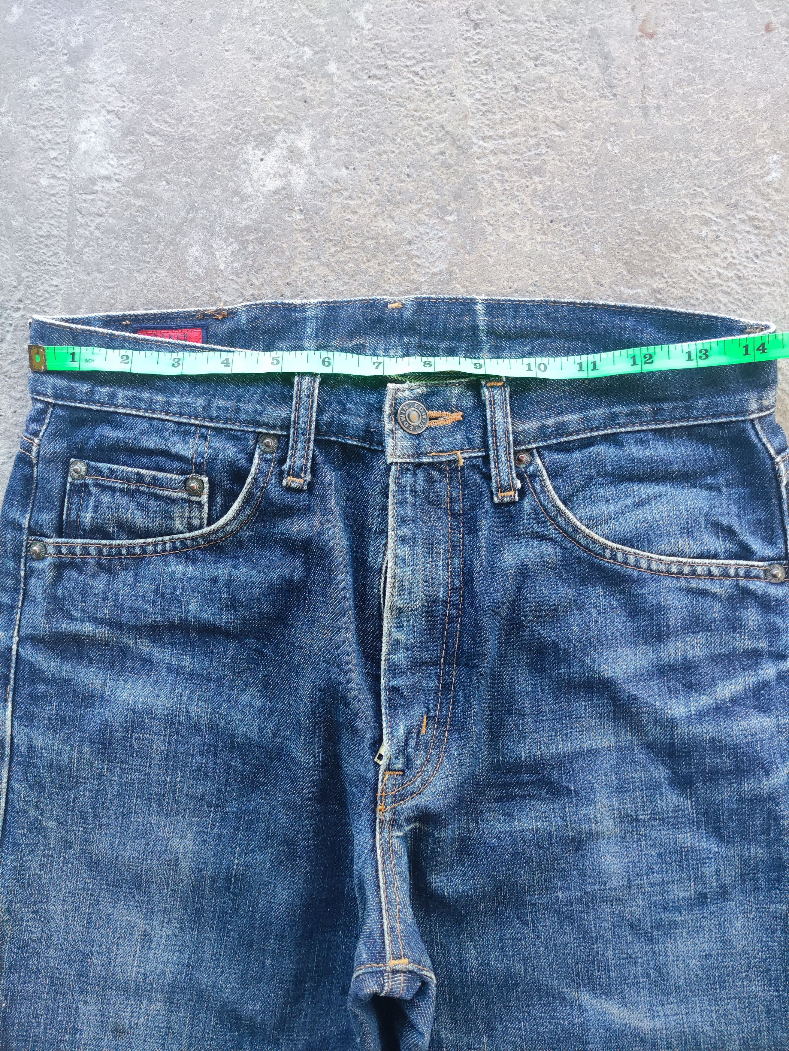 Edwin Vintage Edwin Brand Straight Denim Distressed Faded Pants Size US 29 - 6 Thumbnail