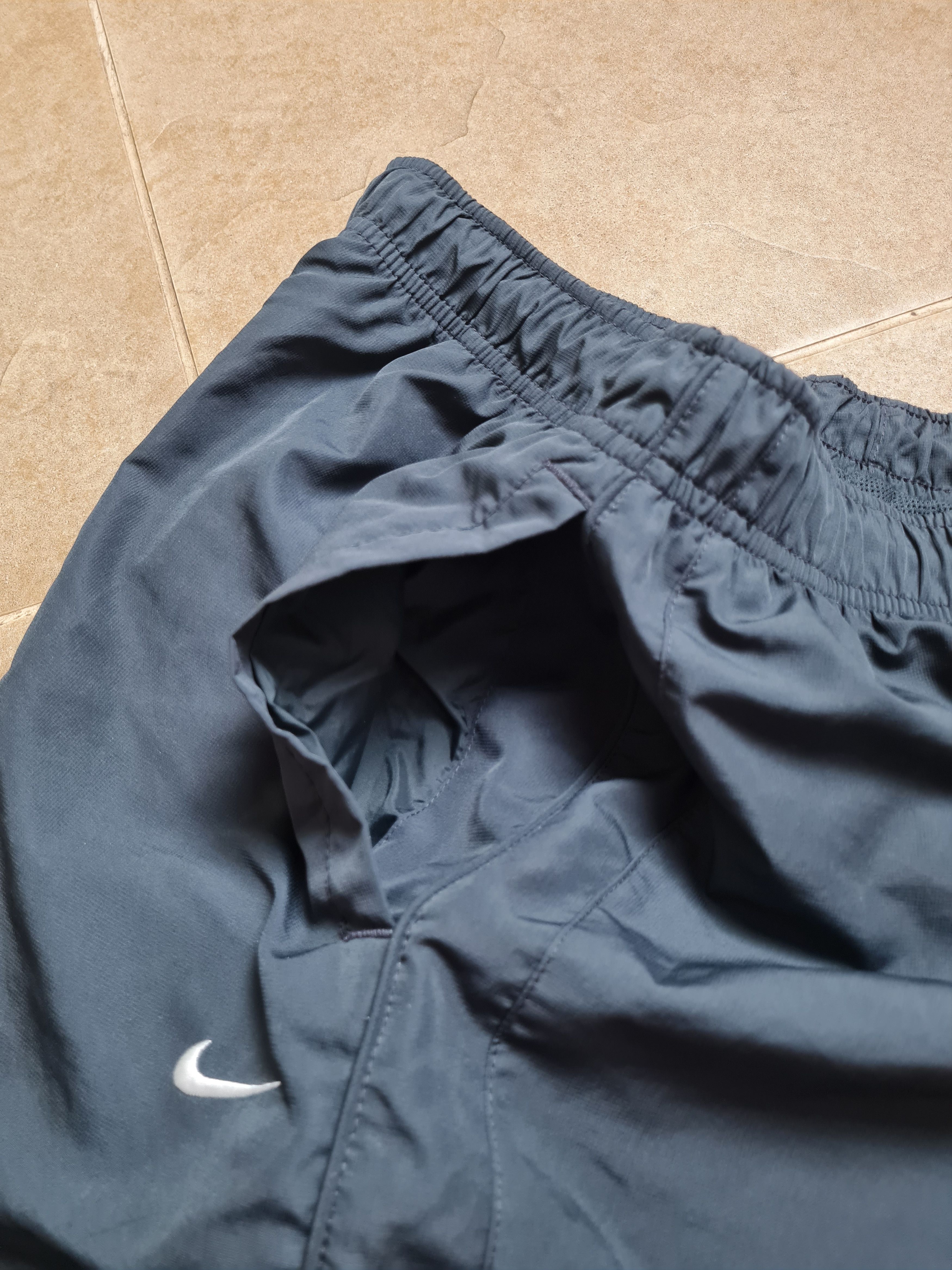 Nike Drill Track Pants Swoosh Y2K Rap TN Nike Nylon Big Logo Size US 34 / EU 50 - 25 Thumbnail