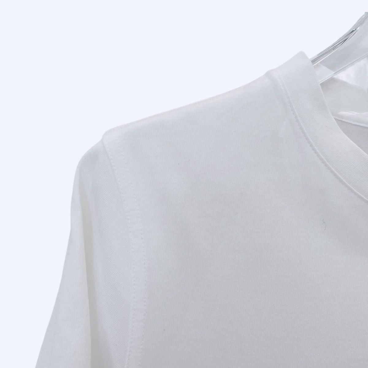 Burberry Burberry White Logo Printed Short Sleeve T-Shirt K26WX Size XS / US 0-2 / IT 36-38 - 3 Thumbnail