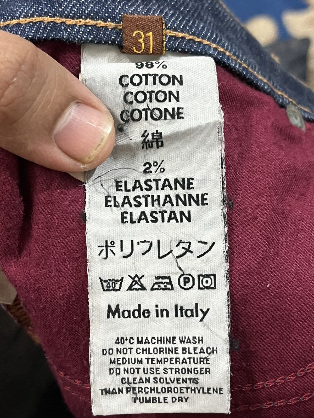 Notify Vintage Notify Straight Cut Jeans Size US 33 - 11 Thumbnail