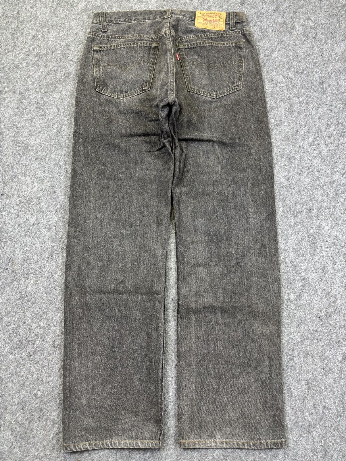 Levi's 💥Archival💥Vintage Levis 501 Iconic Black Wash Denim F962 Size US 30 / EU 46 - 17 Thumbnail