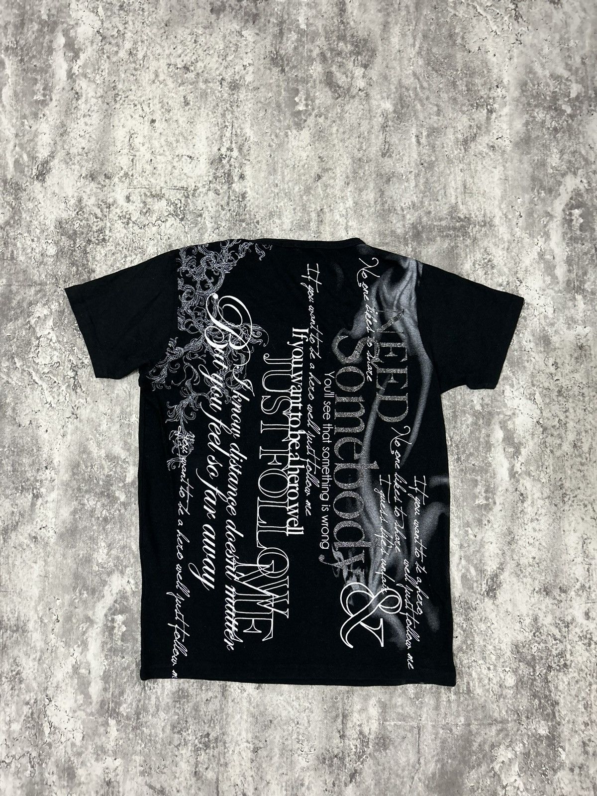 14th Addiction × If Six Was Nine × Le Grande Bleu (L.G.B.) Japanese Clash Ahead Poem Tshirt Size US M / EU 48-50 / 2 - 1 Thumbnail
