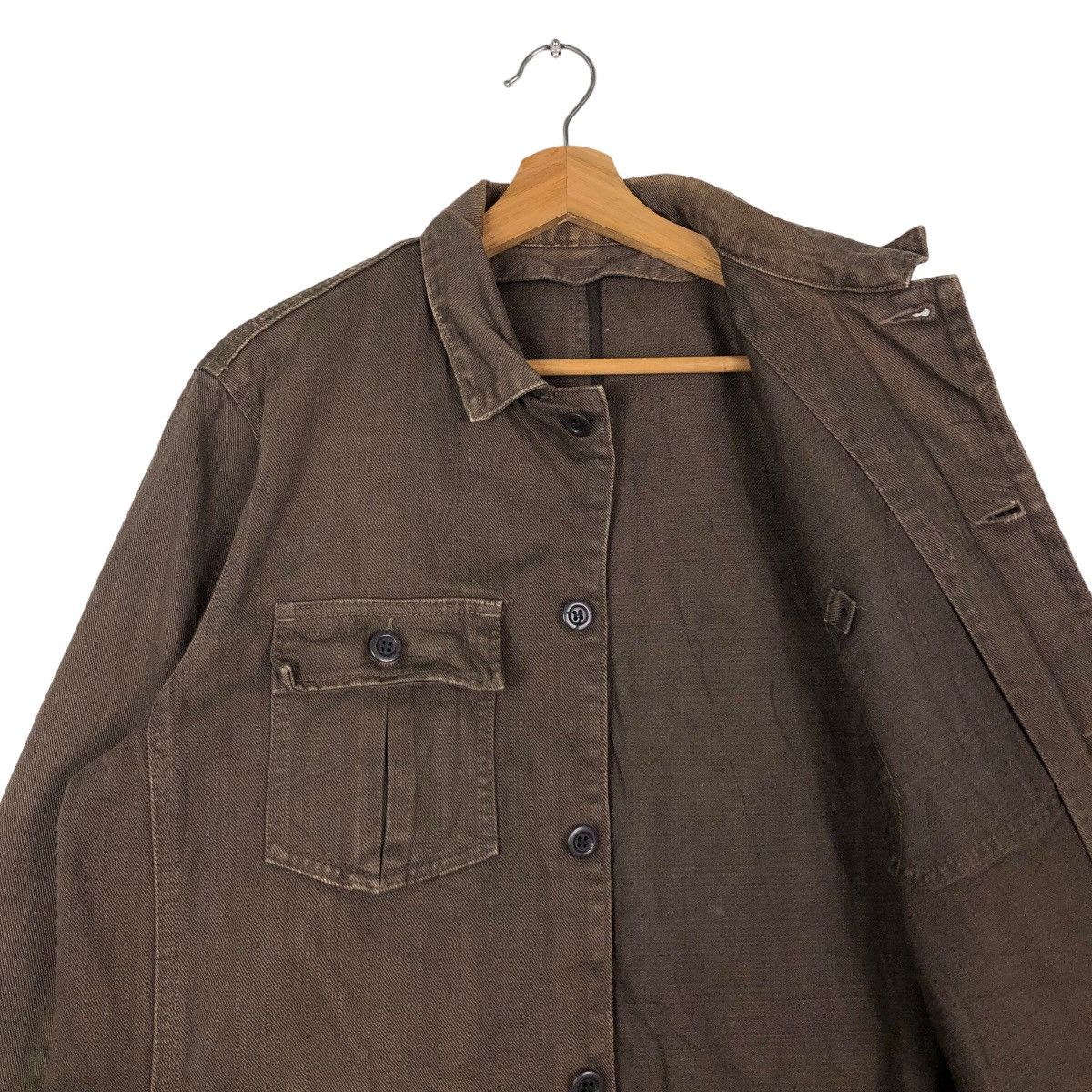 Japanese Brand 🔥Vintage Chore Work Jacket Japan Made Issey Miyake Design Size US M / EU 48-50 / 2 - 12 Thumbnail