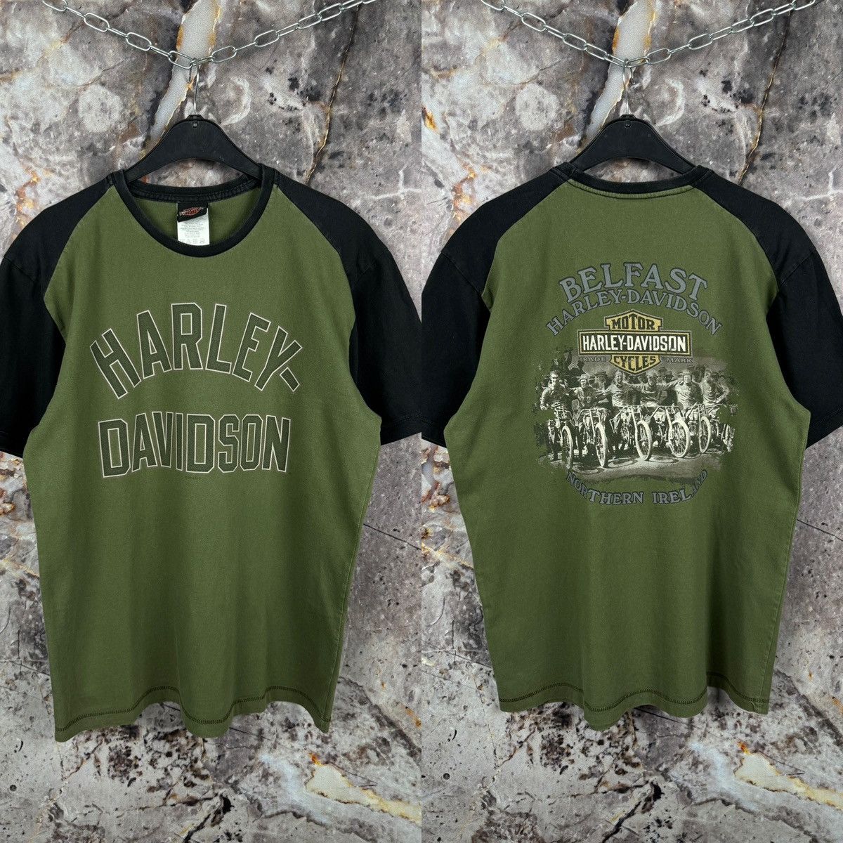 Harley Davidson × Other Men’s Harley Davidson Northern Ireland T-Shirt Motor Cycles Size US L / EU 52-54 / 3 - 1 Thumbnail