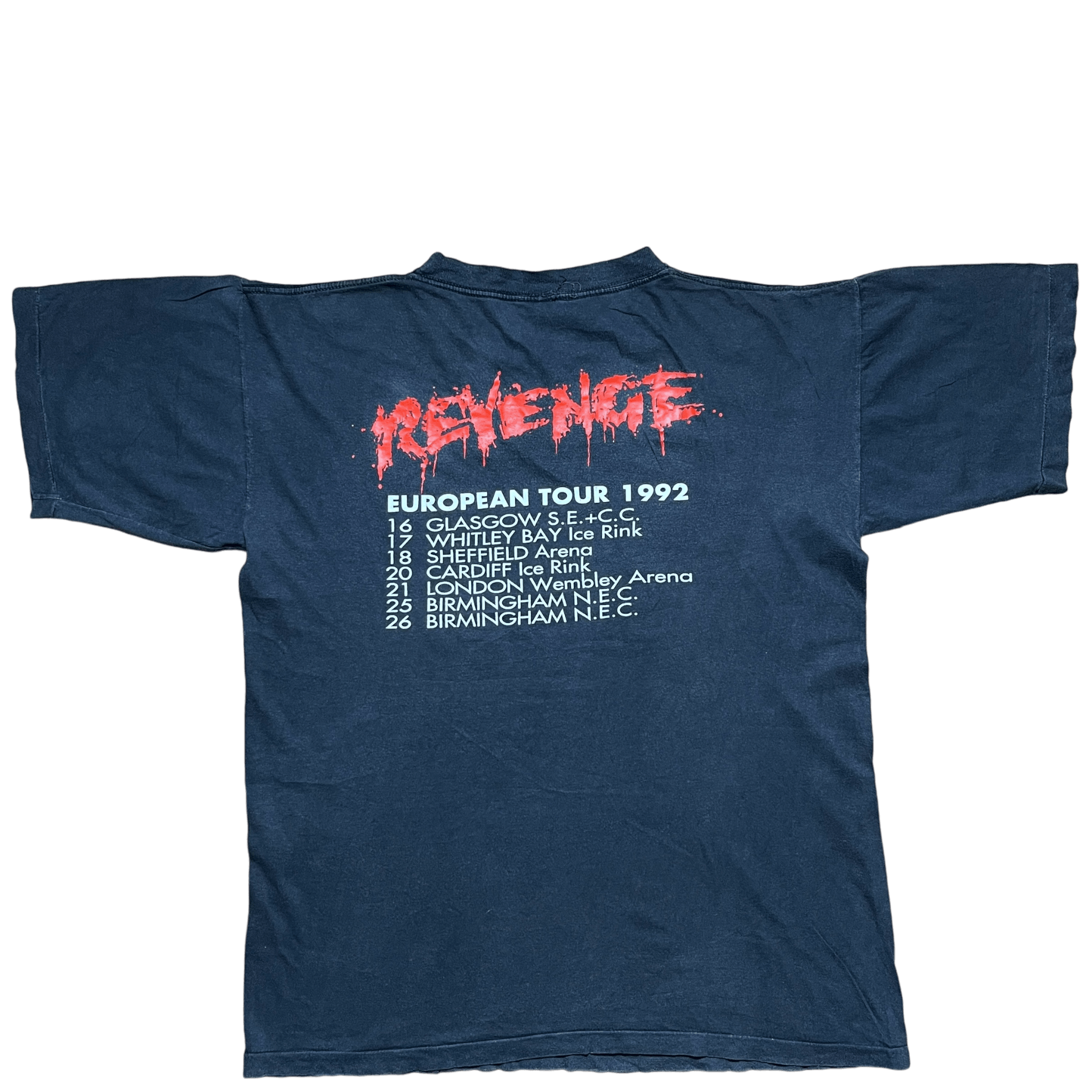 Vintage VINTAGE 1992 KISS "REVENGE" - XL Size US XL / EU 56 / 4 - 2 Thumbnail