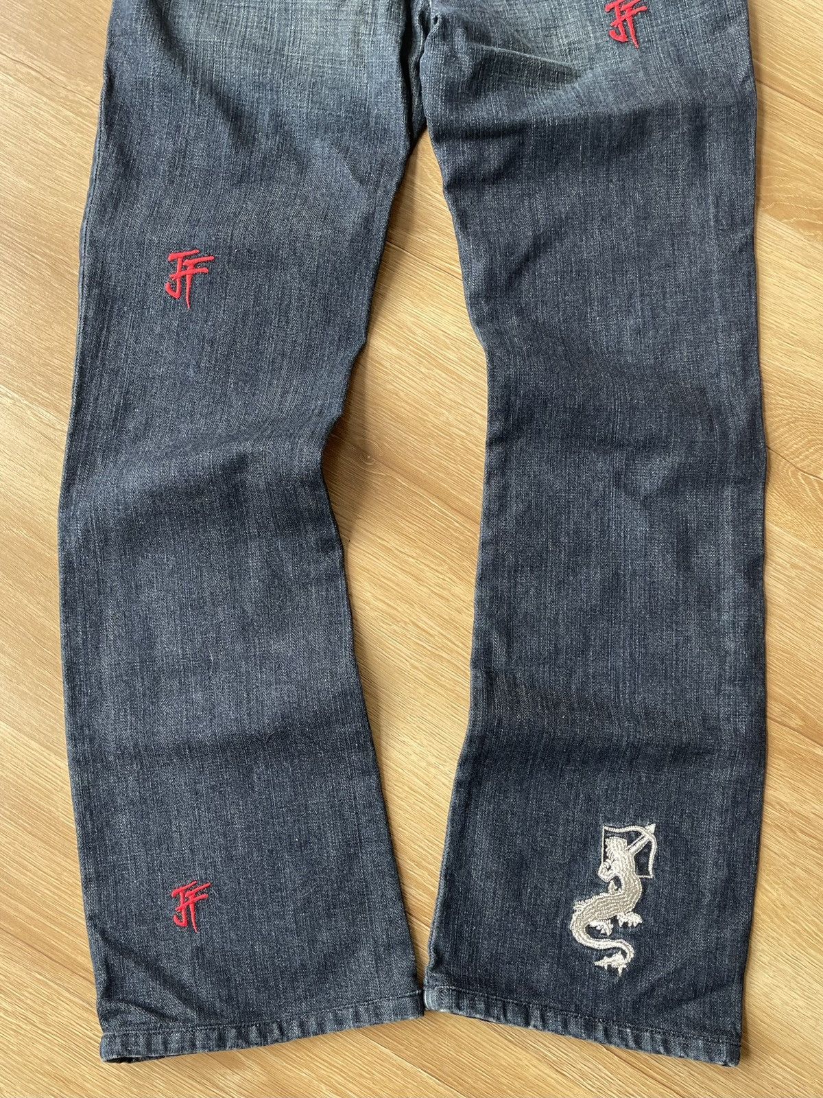 Gianfranco Ferre GIANFRANCO FERRE Japanese Style Flared Jeans Y2K LGB Style Size 27" / US 4 / IT 40 - 12 Thumbnail