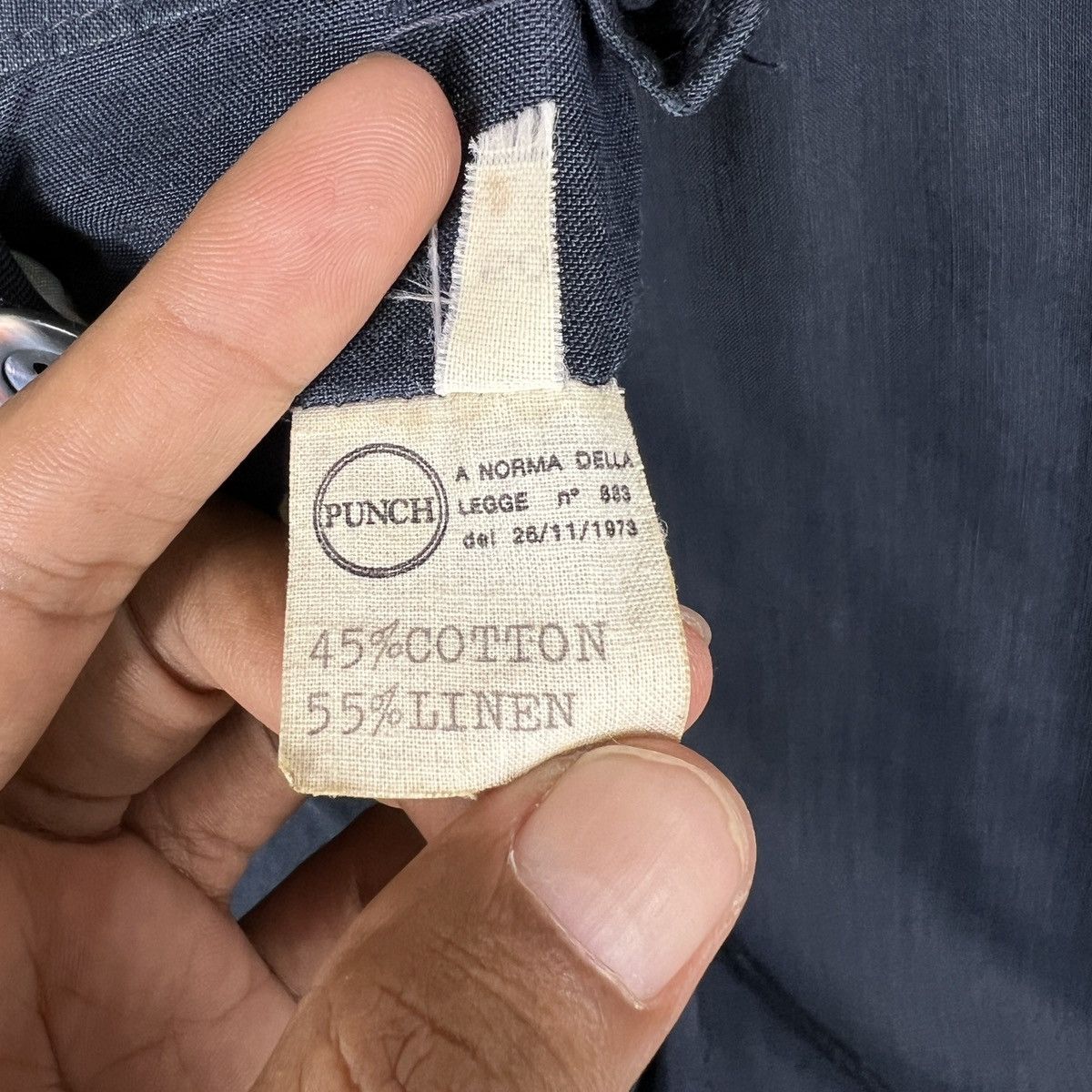 Other 🔥 Vintage Stefano Ottina Cotton Linen Blazer Made In Italy Size US M / EU 48-50 / 2 - 10 Thumbnail