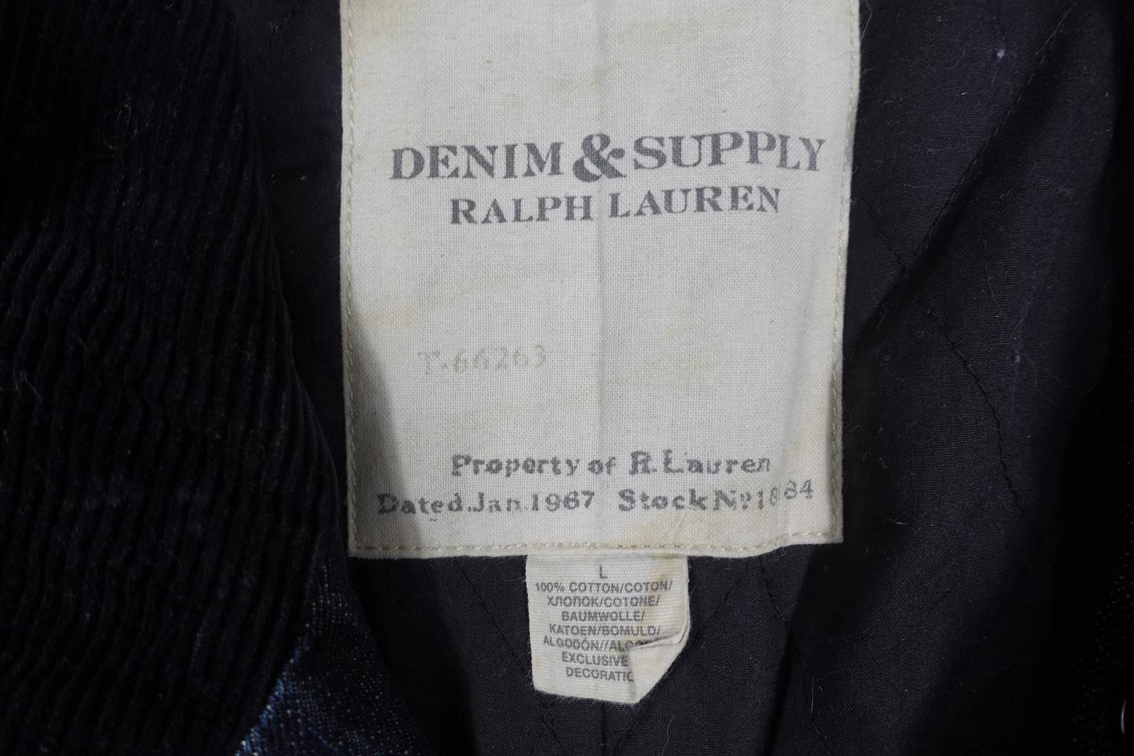 Denim & Supply Ralph Lauren Ralph Lauren Denim & Supply Jacket Pea Coat Denim Indigo L Size US L / EU 52-54 / 3 - 3 Thumbnail