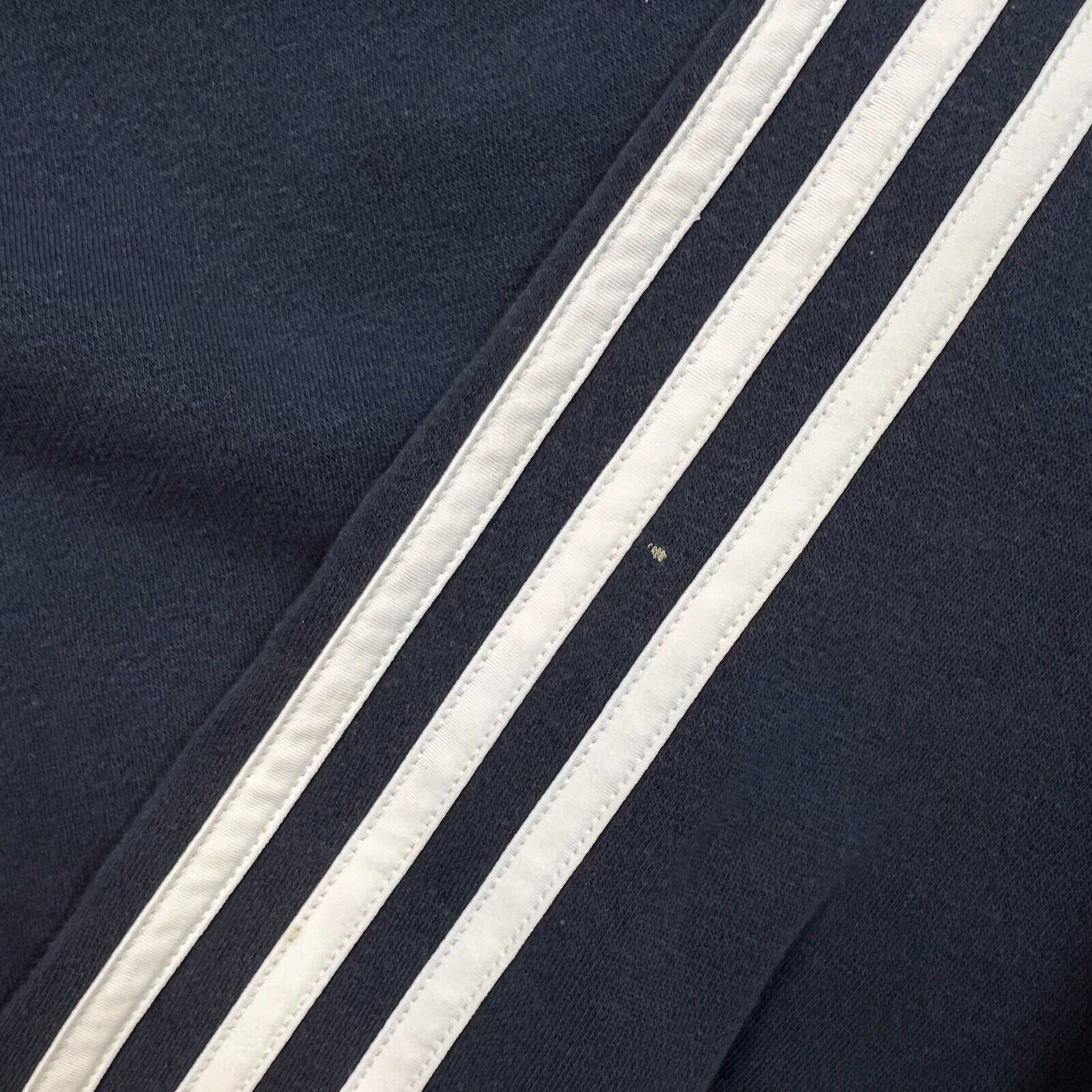 Adidas × Vintage Adidas Hoodie Essentials Distressed Hooded Sweatshirt Size US L / EU 52-54 / 3 - 7 Thumbnail