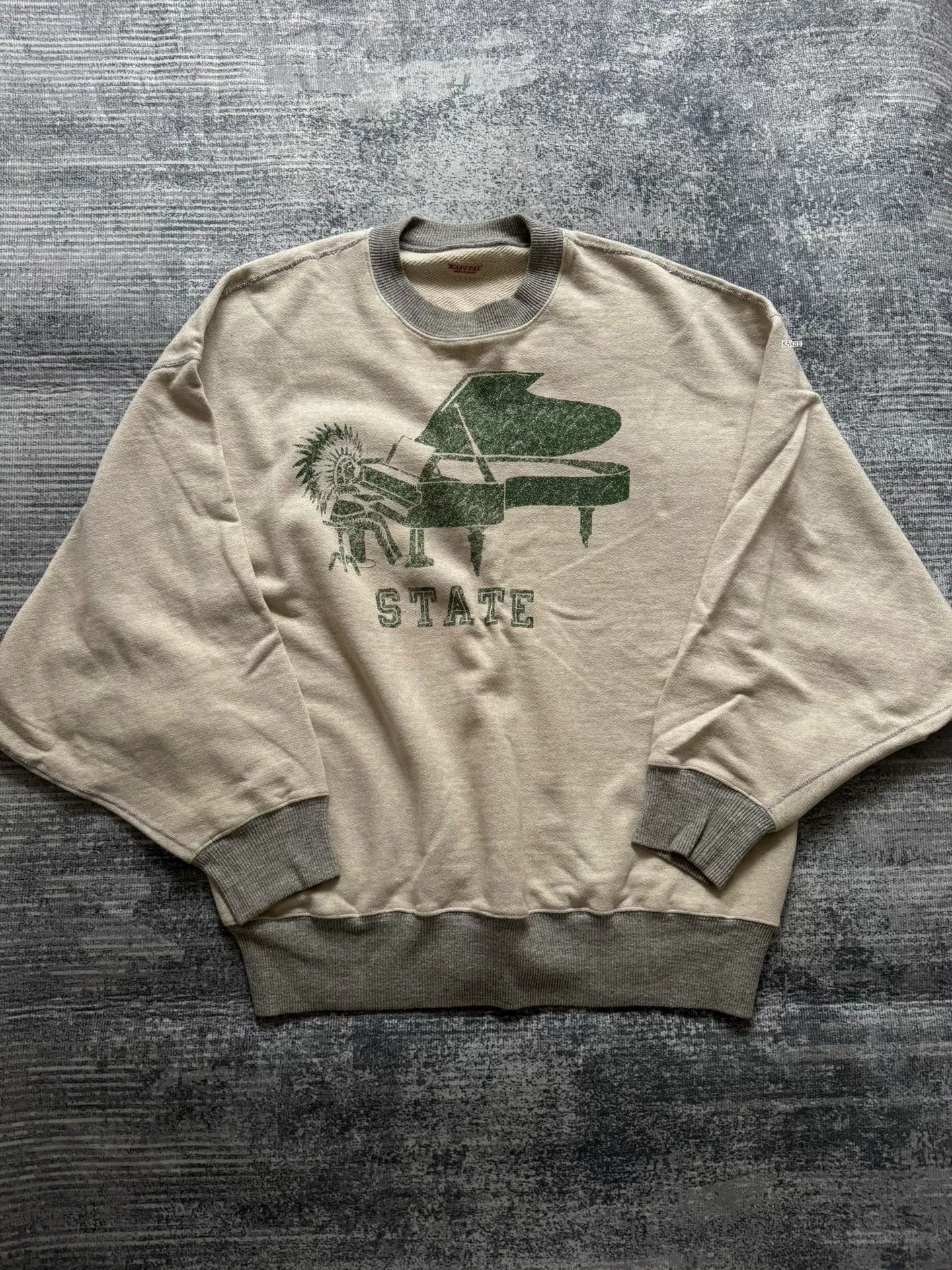 Kapital Kapital Round Neck Batwing Sweatshirt Size US M / EU 48-50 / 2 - 1 Thumbnail