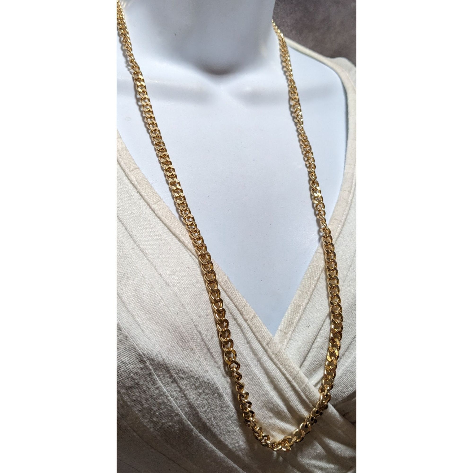 Other Classic Bright Gold Chain Necklace Size ONE SIZE - 8 Thumbnail