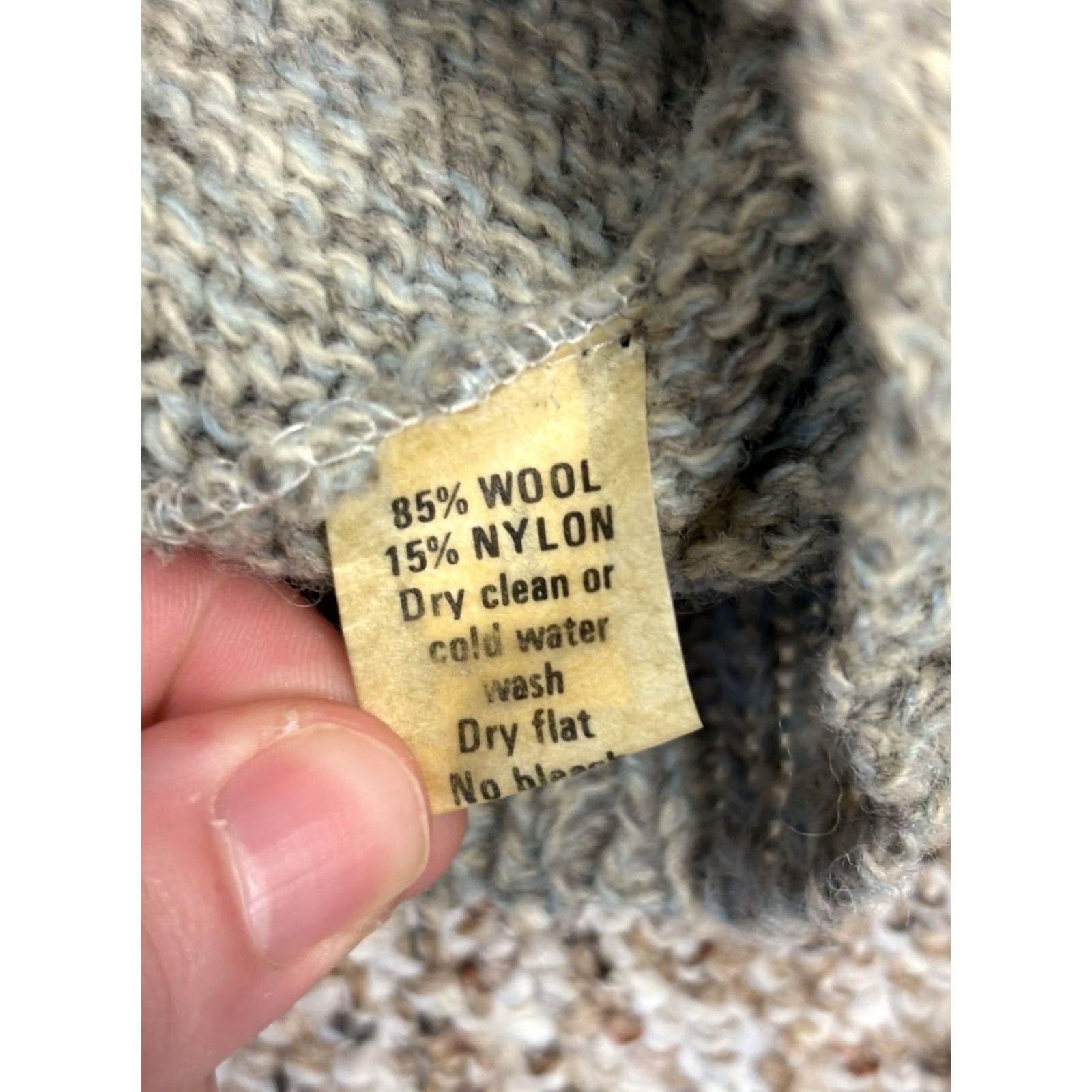 Vintage VINTAGE Dimension by Milford Grey Knit Pullover Sweater Mens L USA Wool Pullover Knit 85% Wool Mens L USA Gray Size US L / EU 52-54 / 3 - 5 Thumbnail