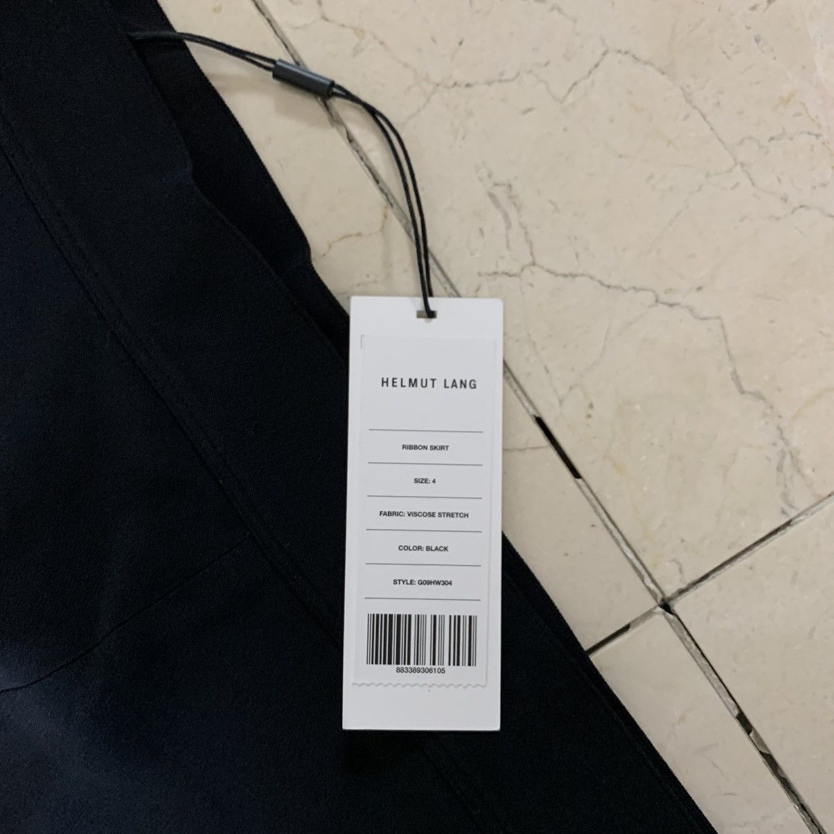 Helmut Lang Helmut Lang Viscose Ribbon Skirt Size 27" / US 4 / IT 40 - 3 Thumbnail