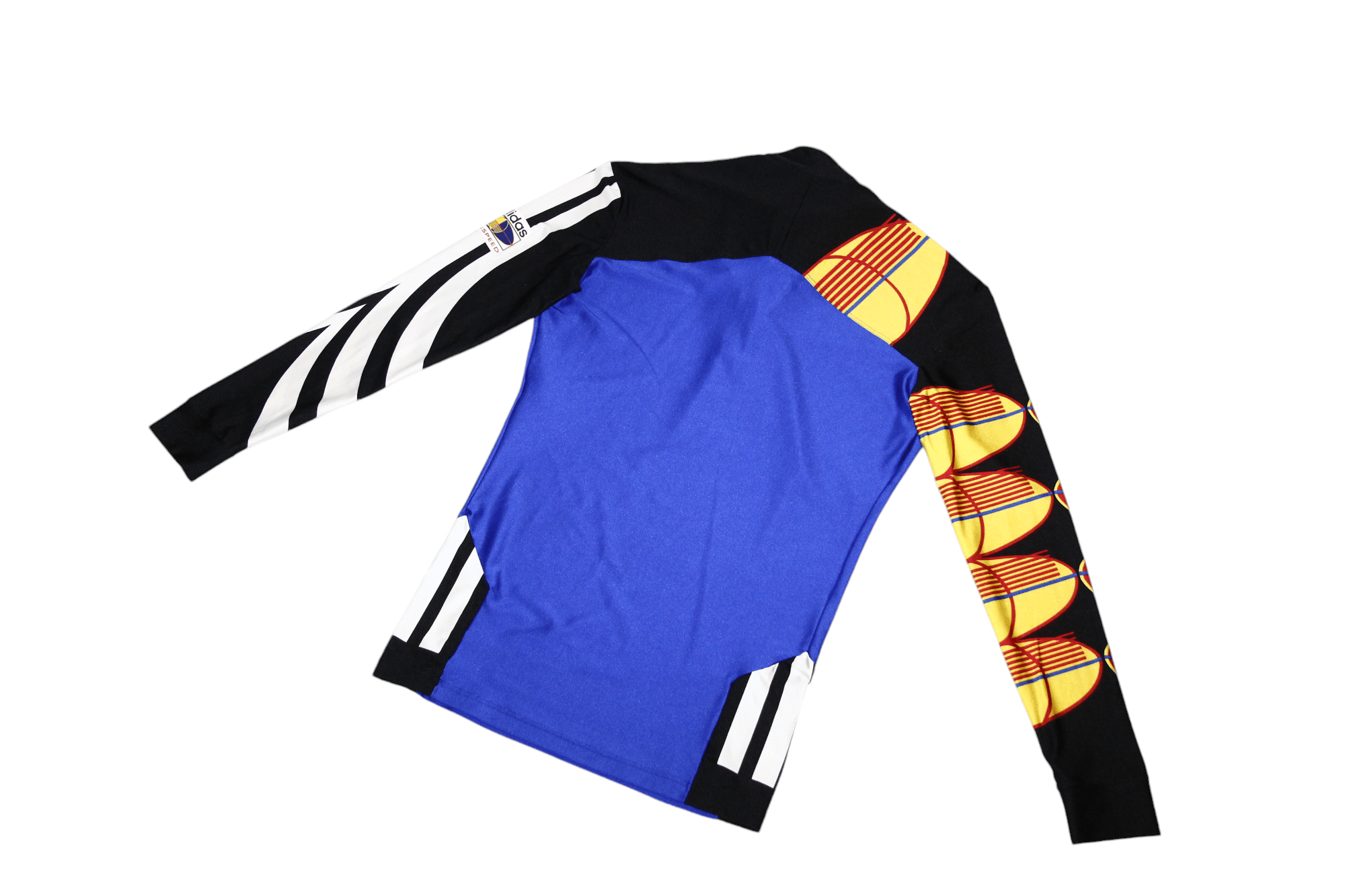 Adidas RARE💥80's 90's Adidas Cycling Winspeed 1/3 Zip L/S Jersey Size US L / EU 52-54 / 3 - 12 Thumbnail