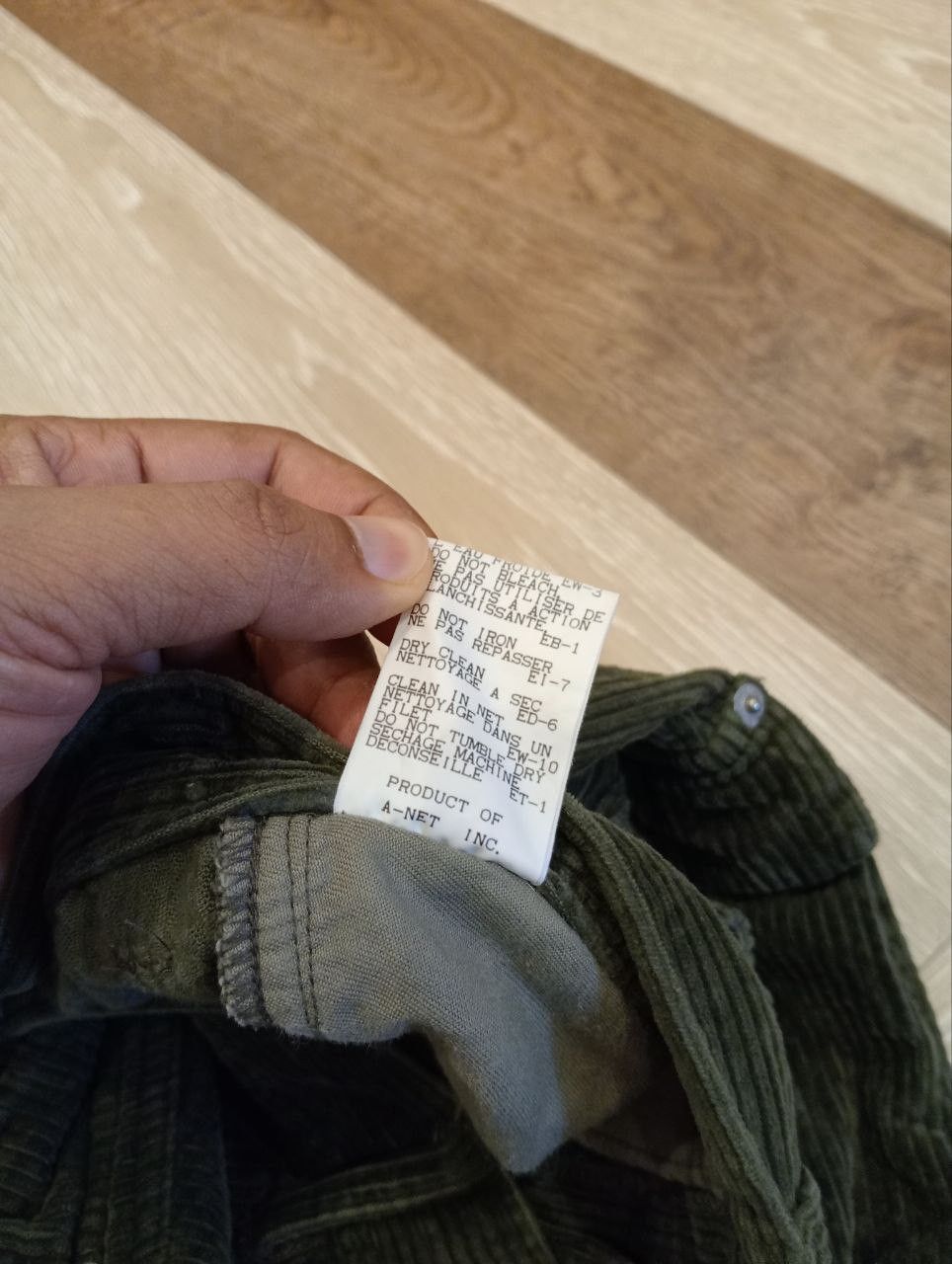 Issey Miyake VINTAGE FINAL HOME CORDUROY 6 POCKET CARGO PANTS Size US 28 / EU 44 - 9 Thumbnail