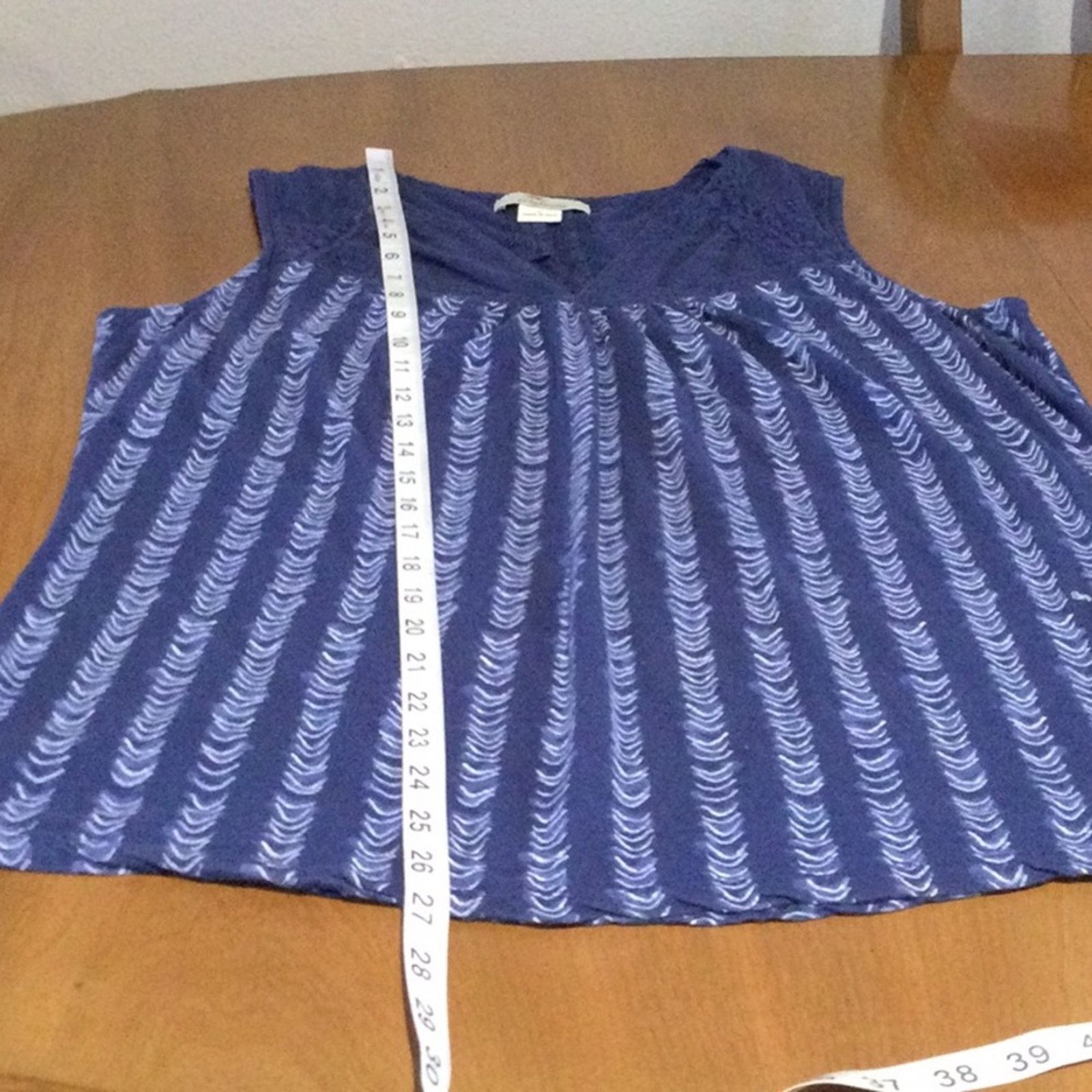 Other Bob Timberlake Blue & White Stripe Tank Size L Size L / US 10 / IT 46 - 15 Thumbnail