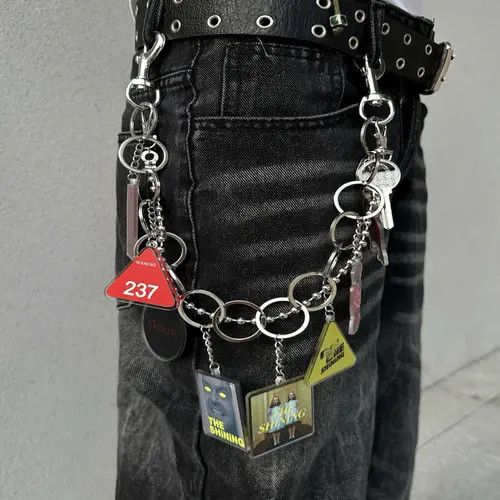 Jewelry Vintage Horror Film Keychain Wallet Chain Size ONE SIZE - 1 Thumbnail