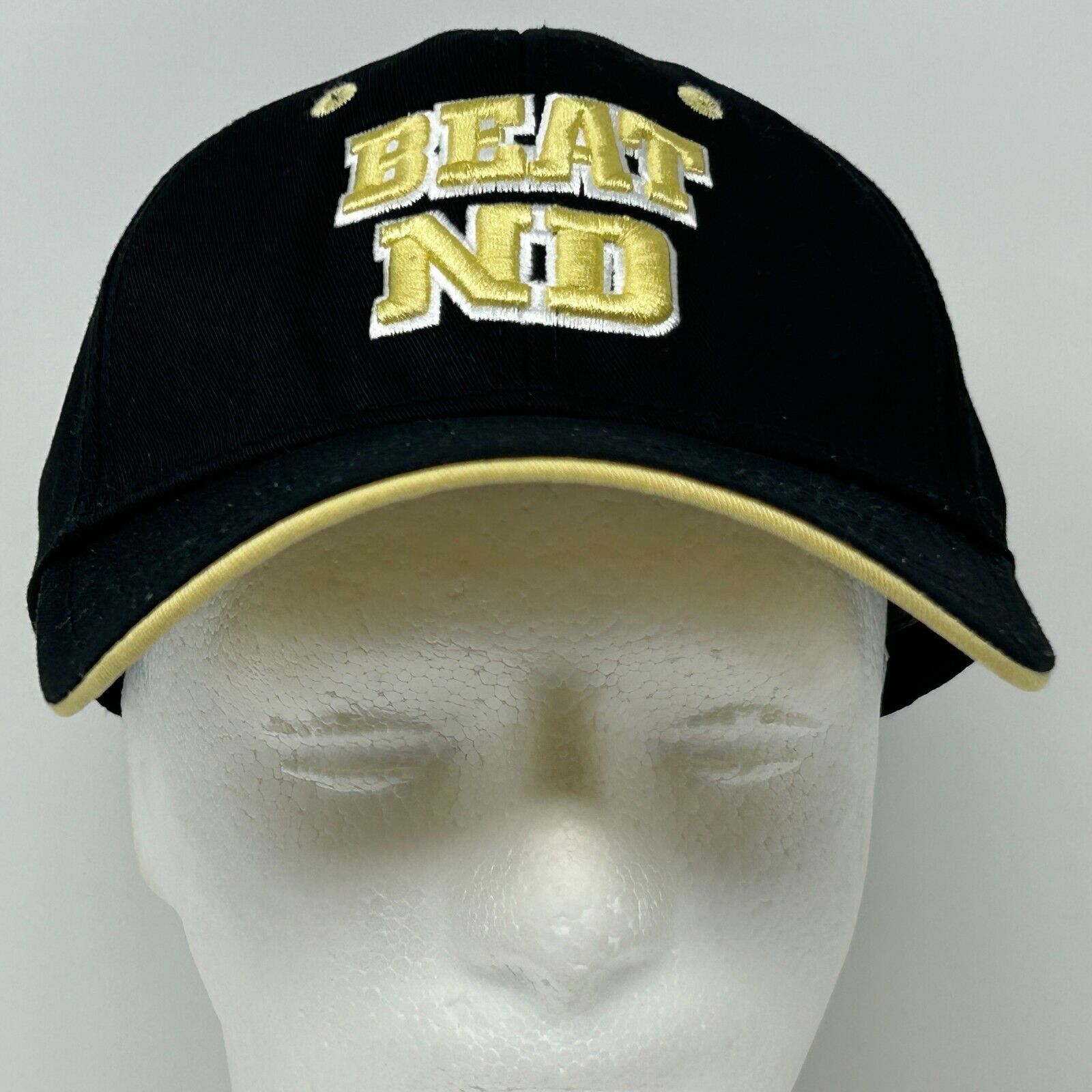 The Game Purdue Boilermakers Beat Notre Dame Hat Cap Black Shillelagh Size ONE SIZE - 2 Thumbnail