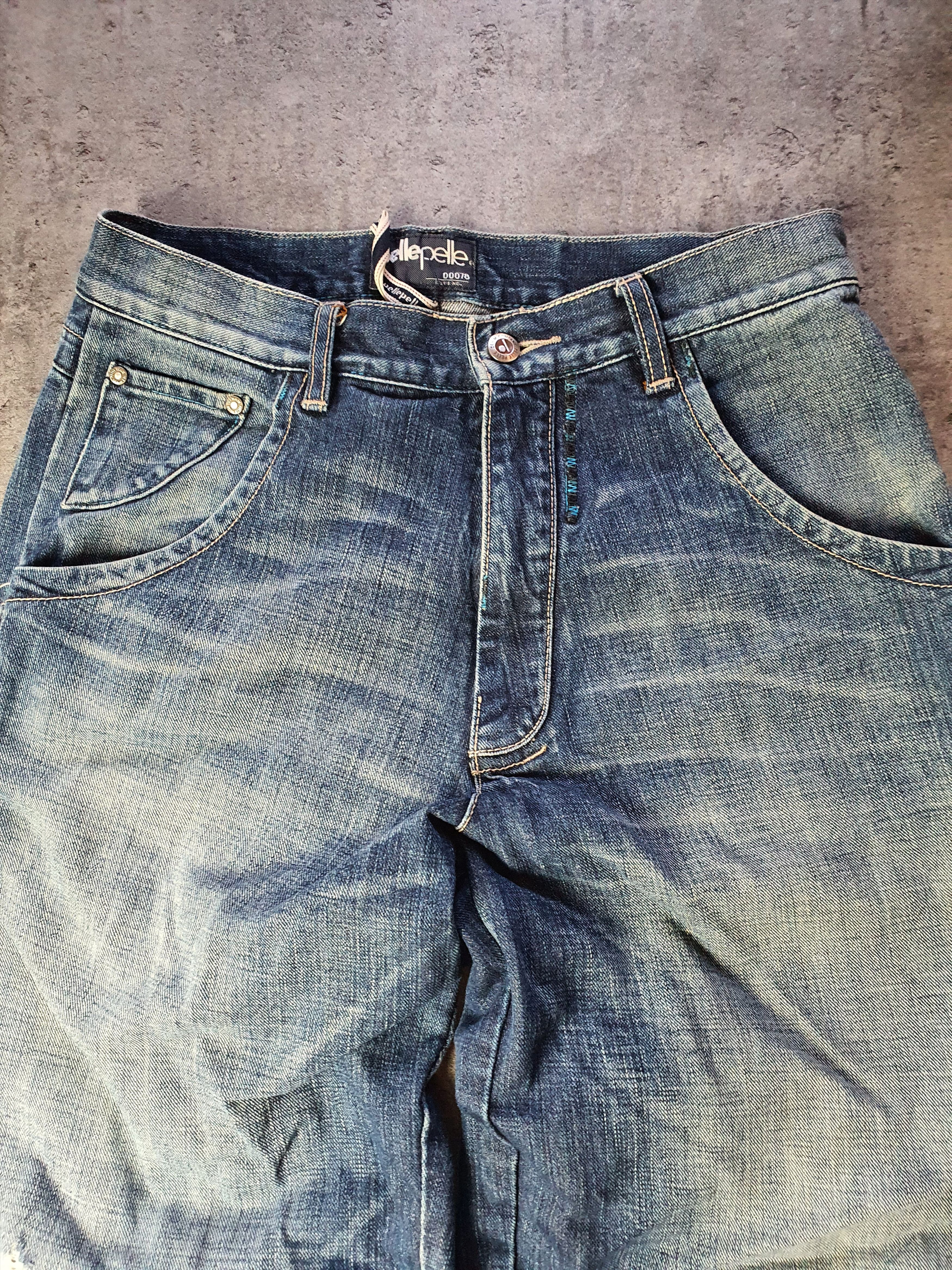 Japanese Brand × Pelle Pelle Vintage RAP pants Pelle Pelle denim baggy fit drill Size US 32 / EU 48 - 9 Thumbnail