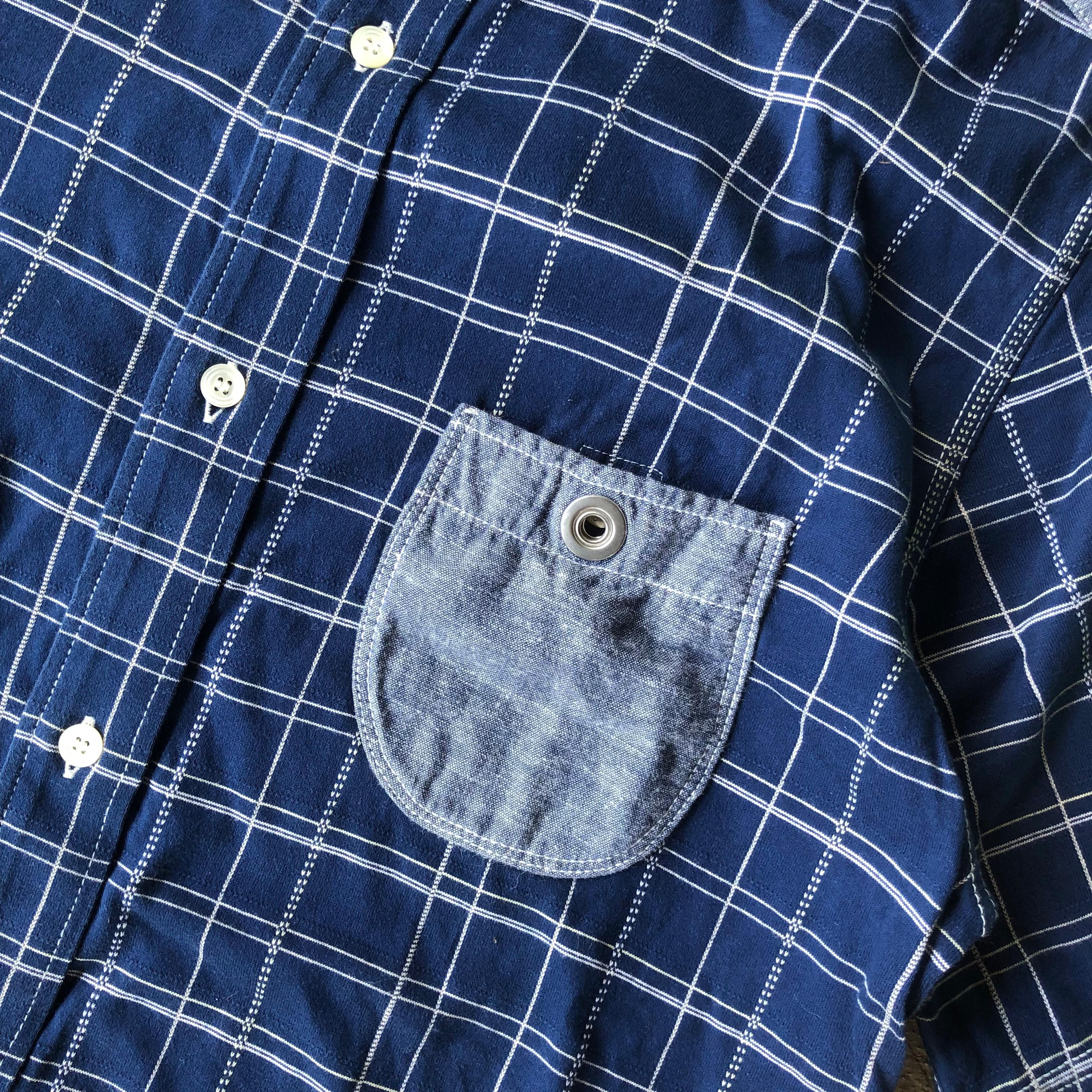 Junya Watanabe Junya Watanabe Pixel Plaid Shirt Size US M / EU 48-50 / 2 - 3 Thumbnail