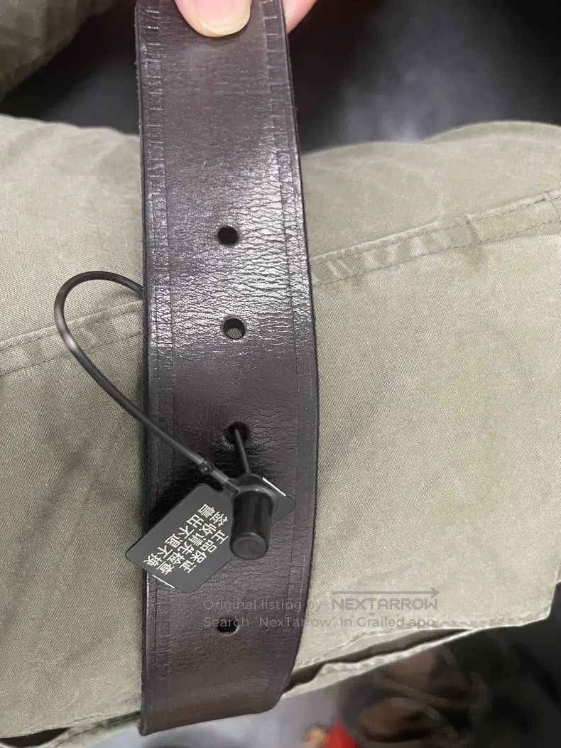 Saint Laurent Paris Saint Laurent Paris Square Buckle Belt i Size ONE SIZE - 6 Thumbnail