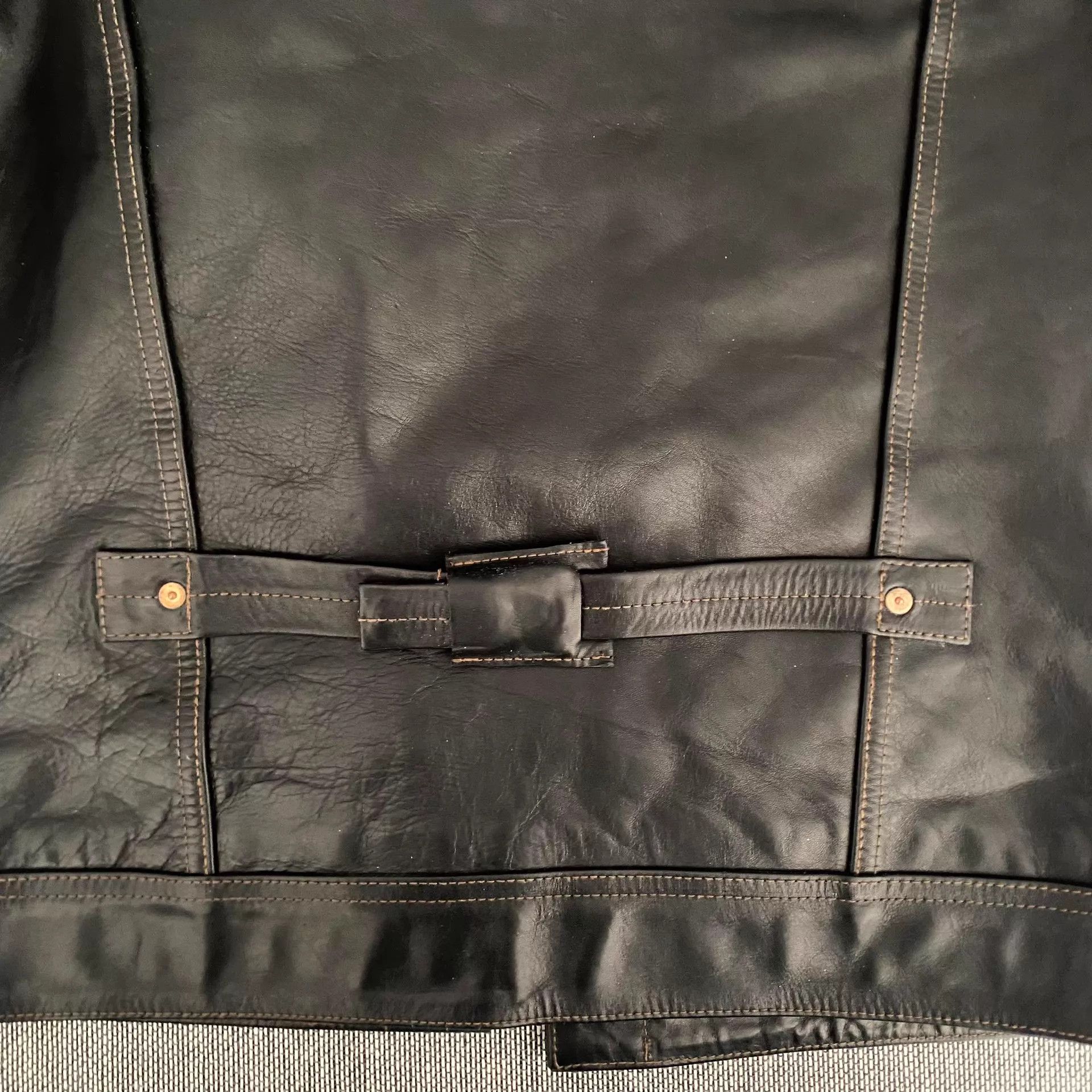 Other Fine Creek Leathers Lee Cowboy Gloss Horsehide Jacket 38 9.5 Size US S / EU 44-46 / 1 - 8 Thumbnail