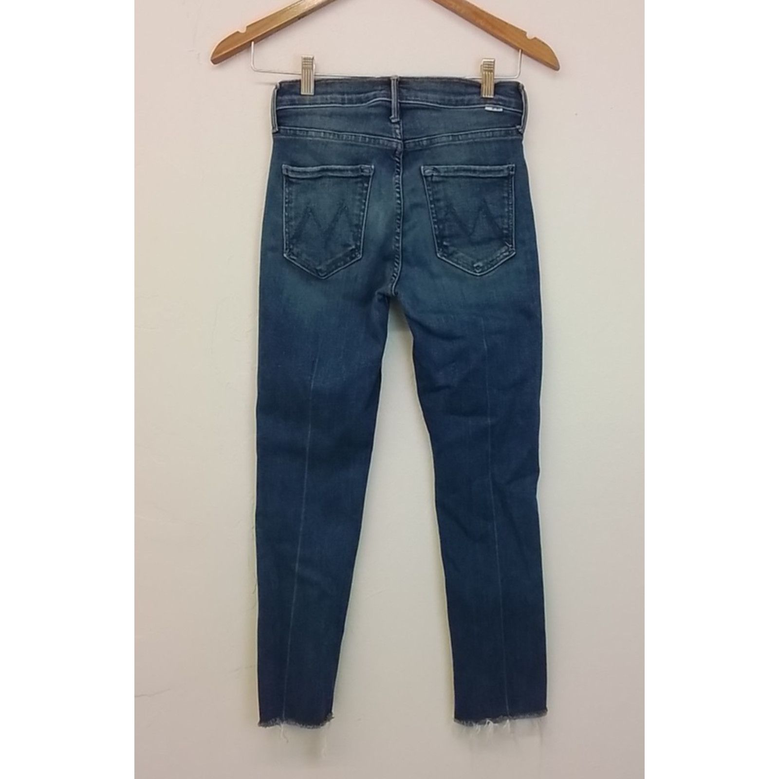 MOTHER Mother The Mid Rise Dazzler Jeans Women's 26" Medium Wash Size 26" / US 2 / IT 38 - 3 Thumbnail