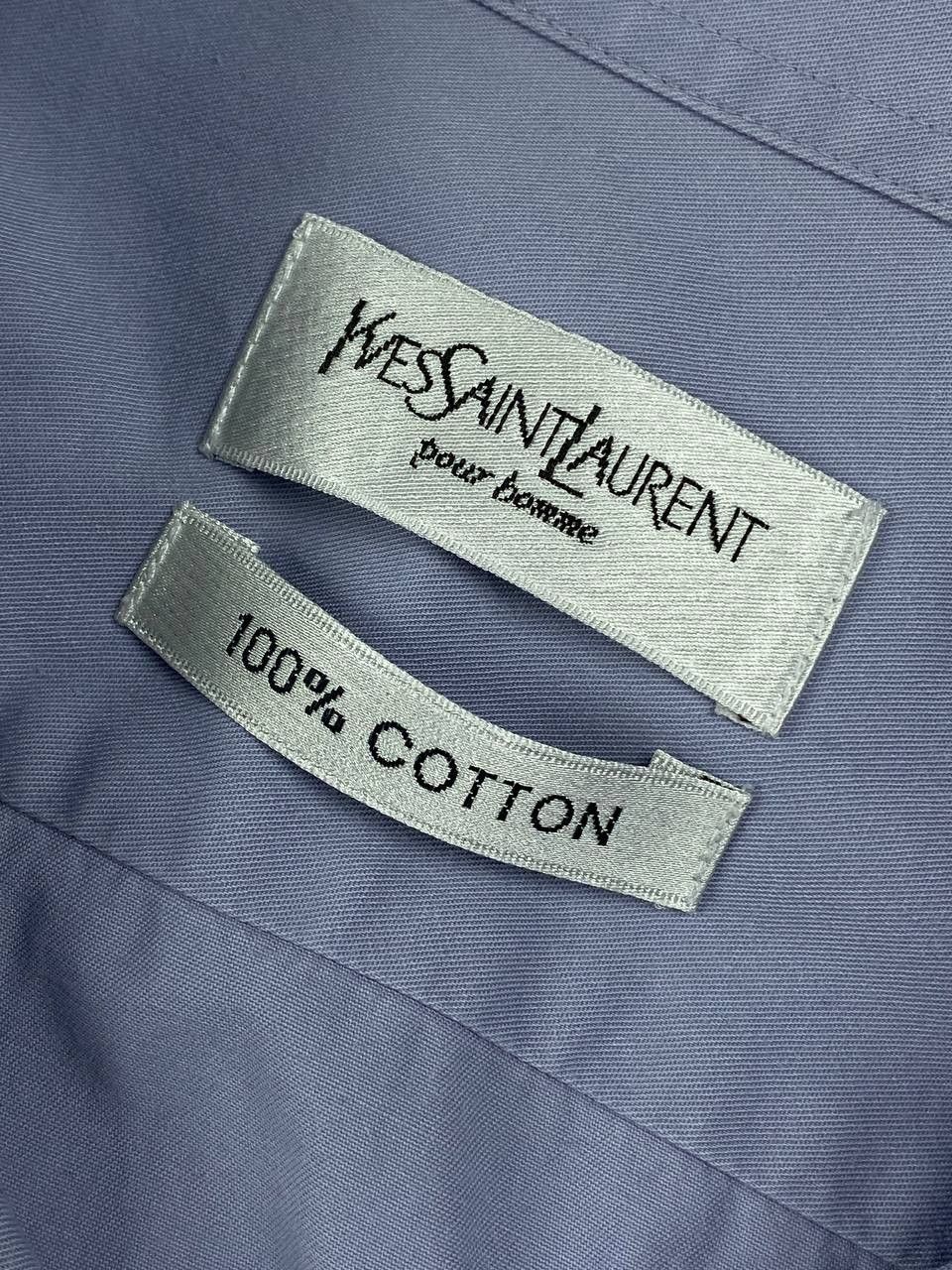 Yves Saint Laurent Vintage Yves Saint Laurent Button Shirt Short Sleeve Men Size US XL / EU 56 / 4 - 5 Thumbnail