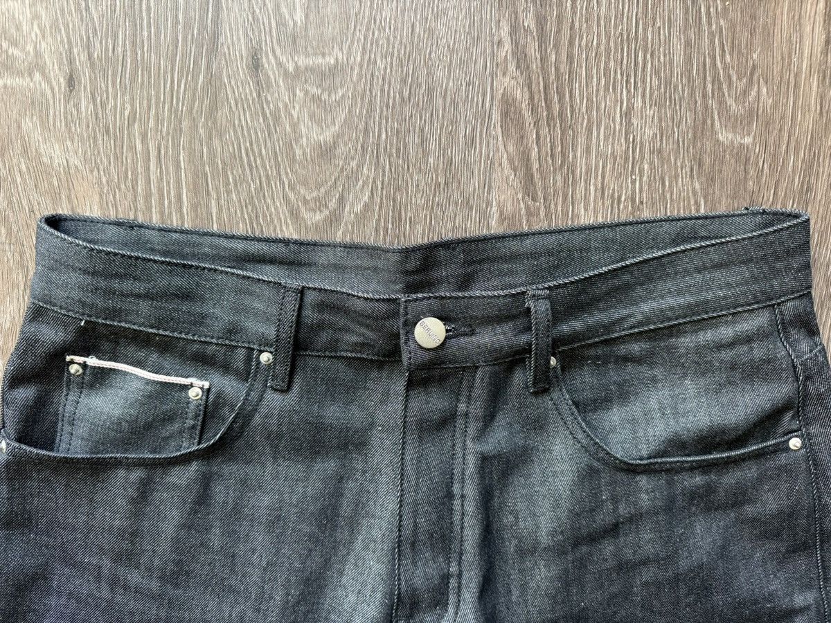 Other Raw Black Japanese Denim Jeans Size US 32 / EU 48 - 2 Thumbnail