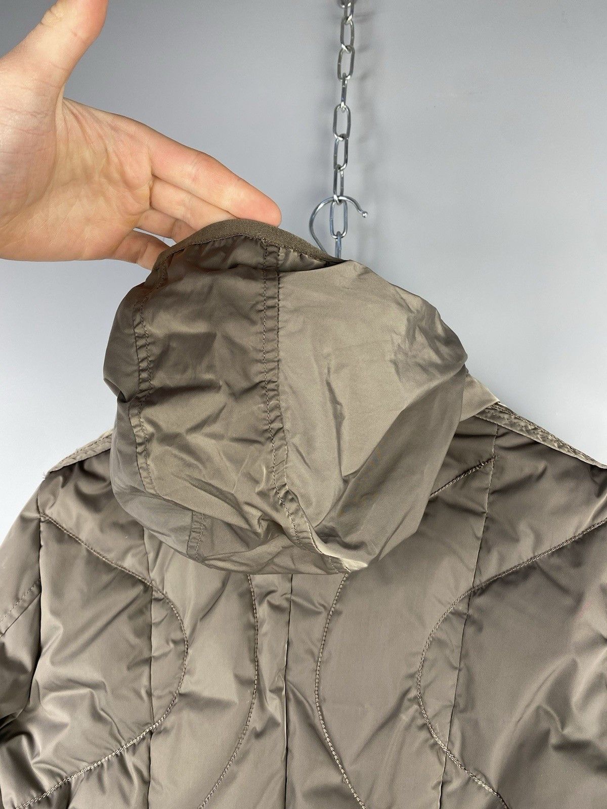 Marithe + Francois Girbaud Marithe Francois Girbaud Beige Down Jacket Puffer Size S / US 4 / IT 40 - 17 Thumbnail