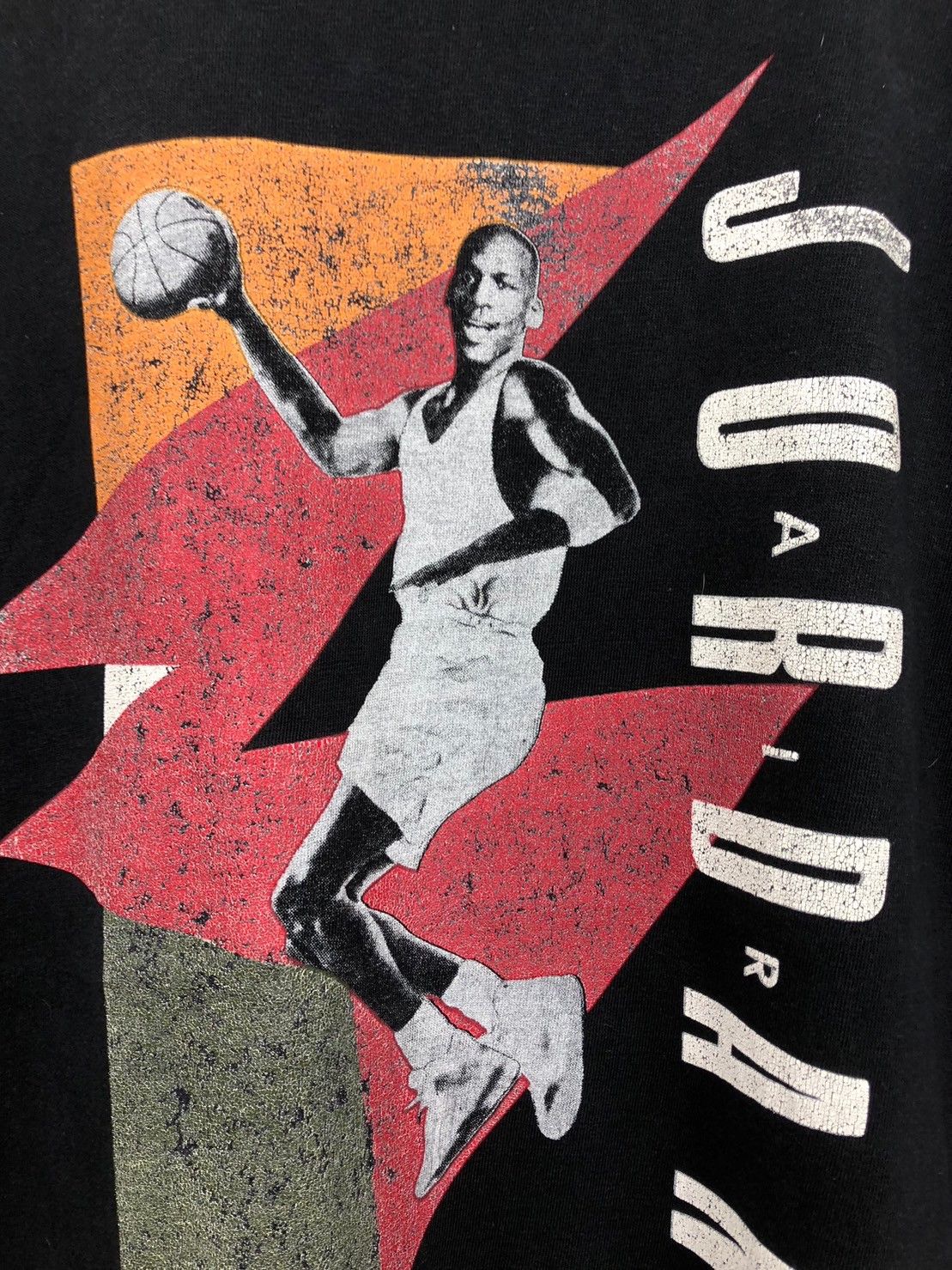 Jordan Brand × Nike × Vintage Vintage 90's Nike Michael Jordan Gray Tag shirt wts01 Size US L / EU 52-54 / 3 - 5 Thumbnail