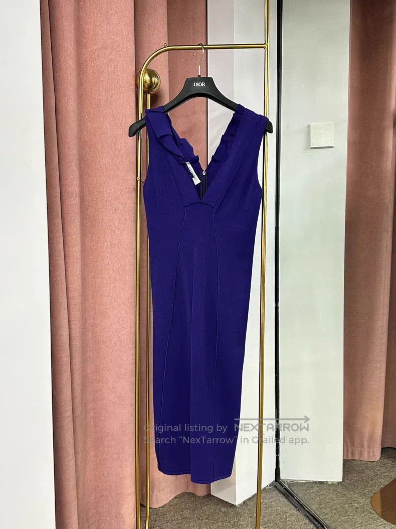 Valentino Valentino Purple sleeveless dress Size S / US 4 / IT 40 - 1 Thumbnail