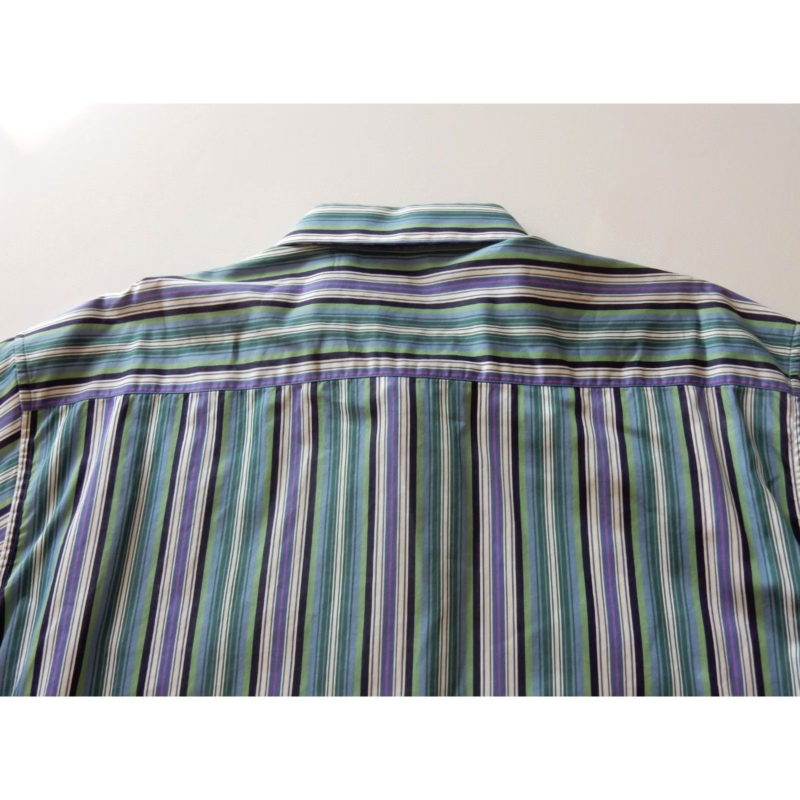 Robert Graham Robert Graham Shirt 2XL Button-Up Long Sleeve Embroidered Green Cotton Mens Size US XXL / EU 58 / 5 - 4 Thumbnail