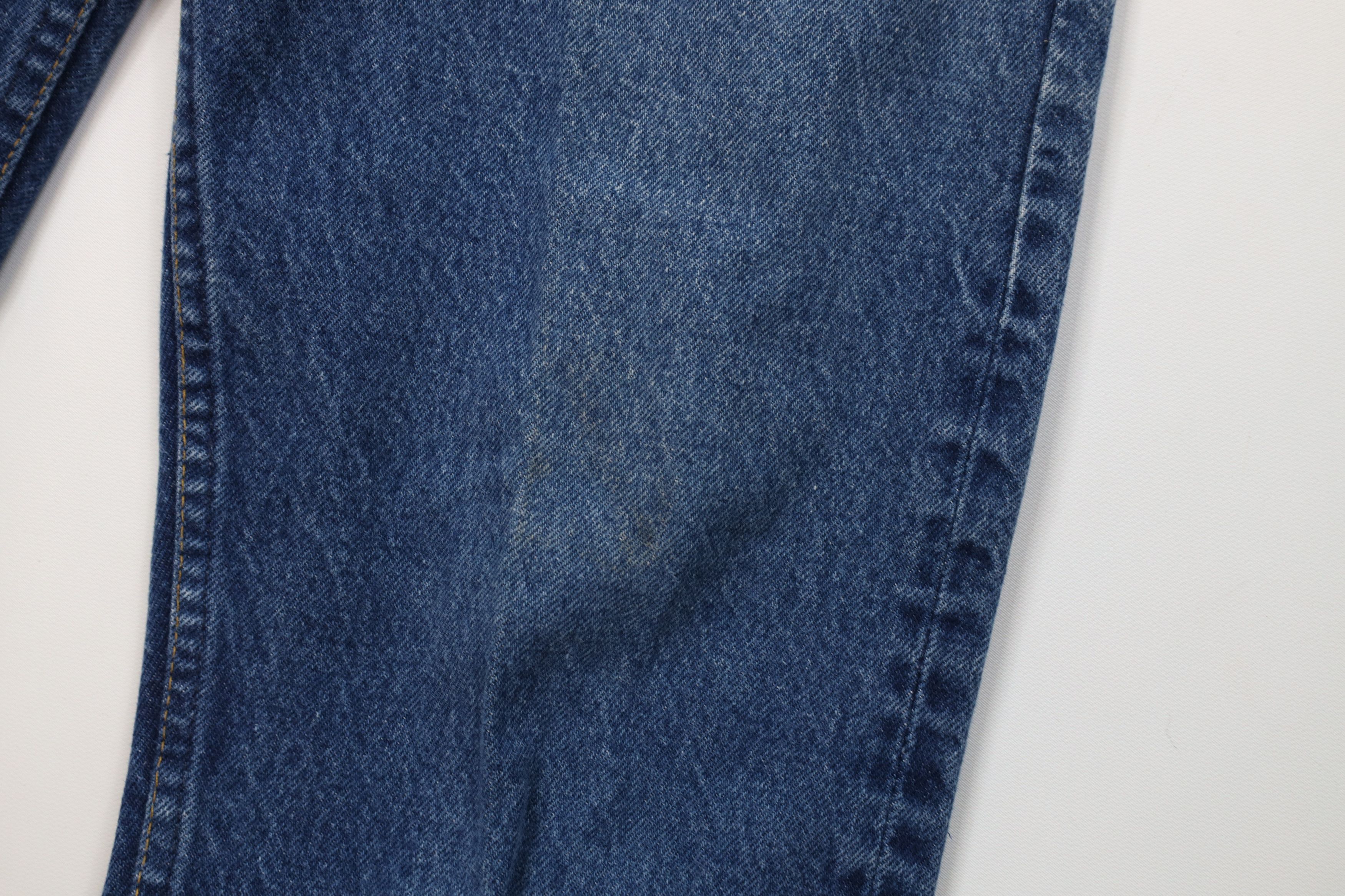 Levi's Vintage 80s Levis 505xx Regular Straight Leg Jeans Blue USA Size US 34 / EU 50 - 7 Thumbnail