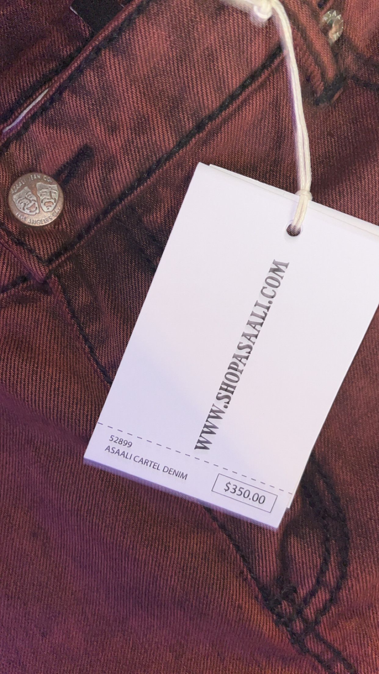 Asaali Asaali Cartel jeans Size US 36 / EU 52 - 1 Thumbnail