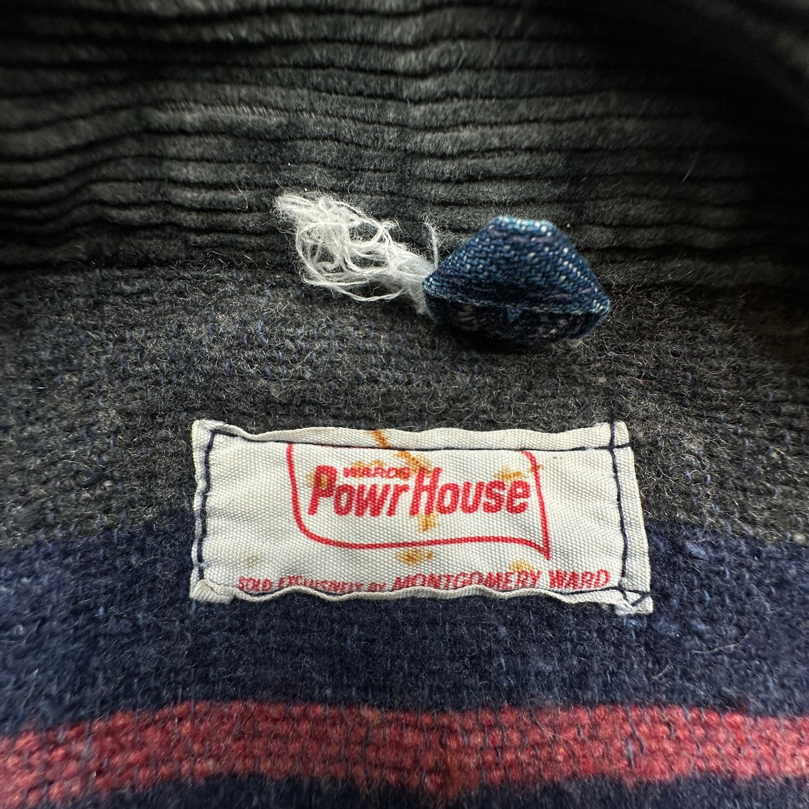 Other VTG 50s 60s Wards Power House Montgomery Denim Jacket Small Size US S / EU 44-46 / 1 - 3 Thumbnail