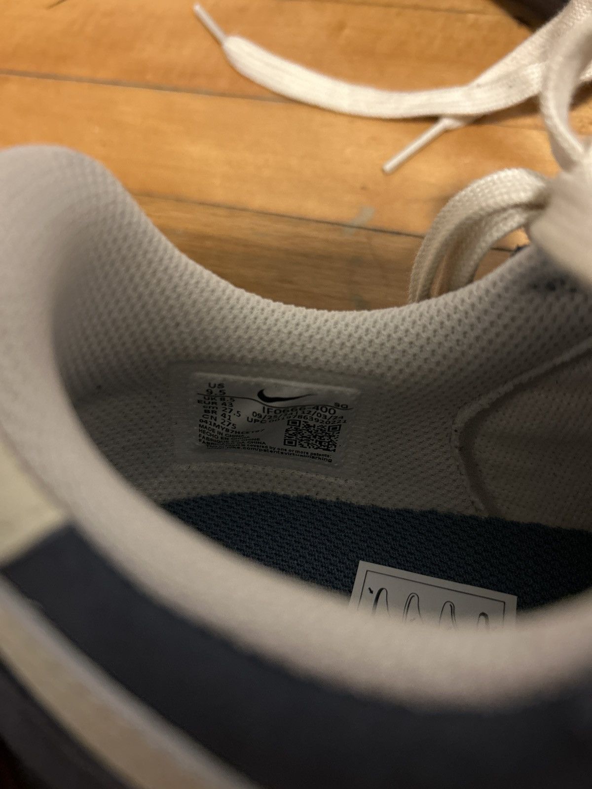 Nike Nike Field General Blue and White Size US 9.5 / EU 42-43 - 6 Thumbnail
