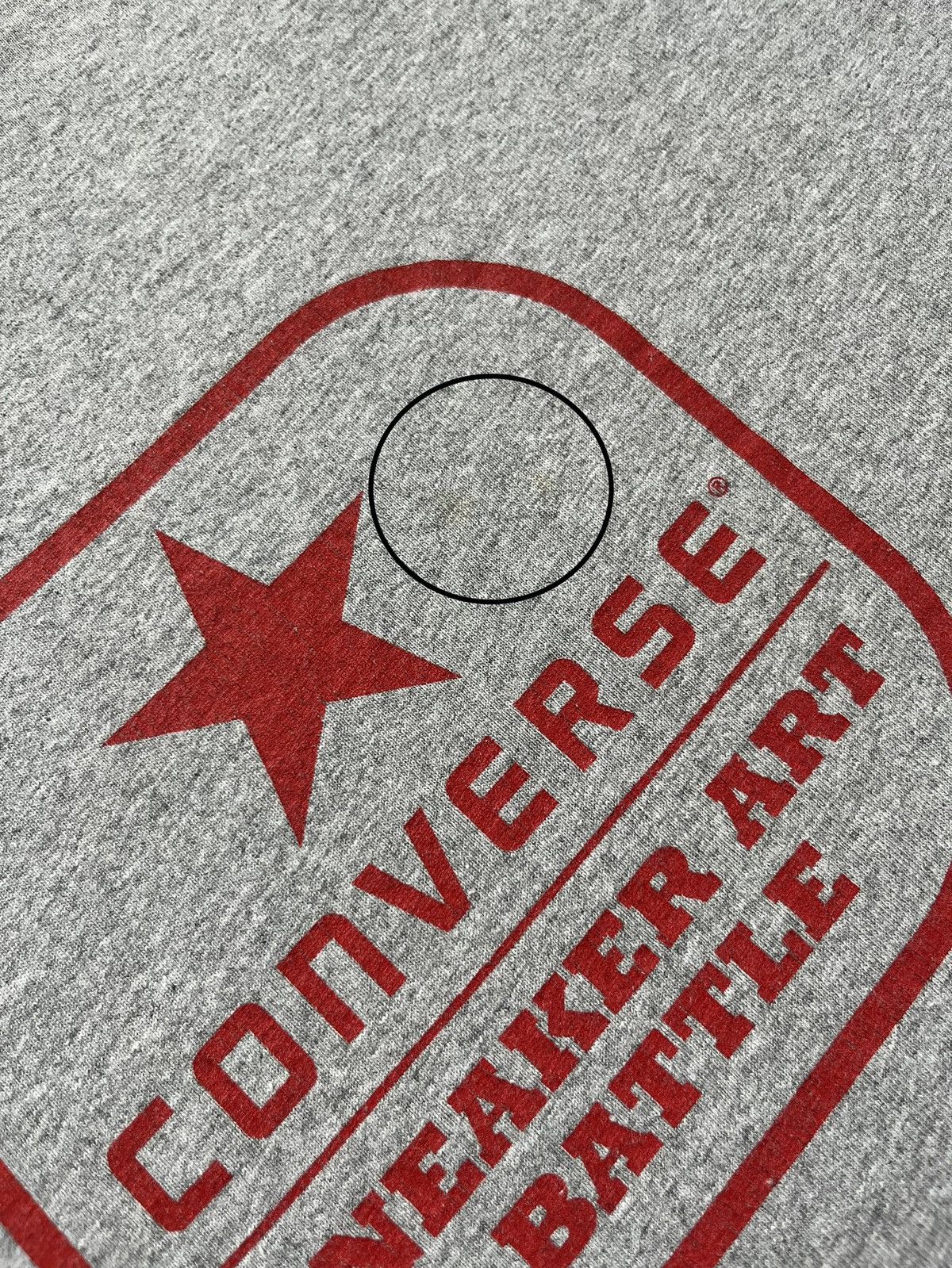 Converse × Vintage Vintage 00’s Converse “Sneaker Art Battle” T-Shirt Size US L / EU 52-54 / 3 - 5 Thumbnail