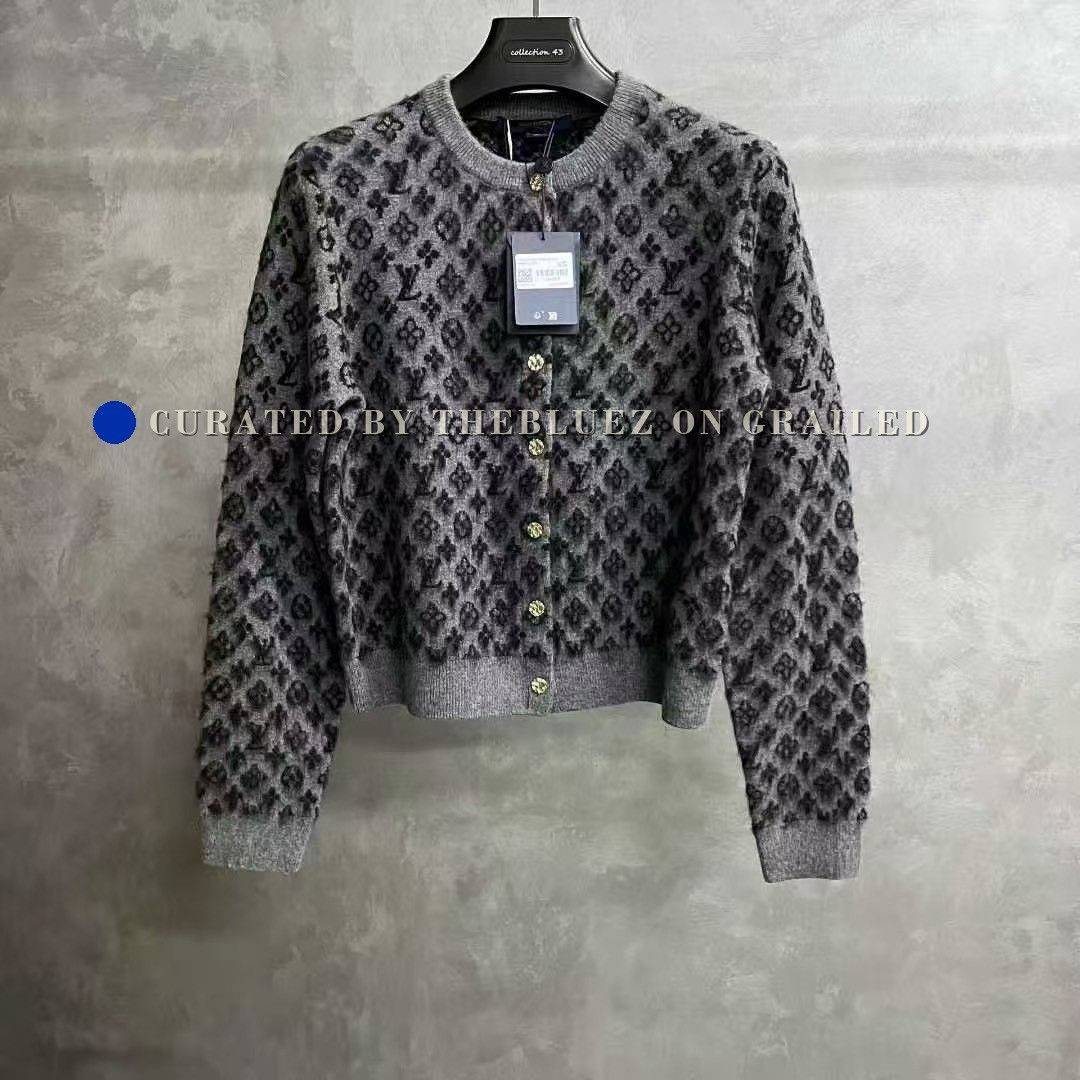 Louis Vuitton Louis Vuitton 2025 Round Neck Fleece Cardigan Size XS / US 0-2 / IT 36-38 - 1 Thumbnail