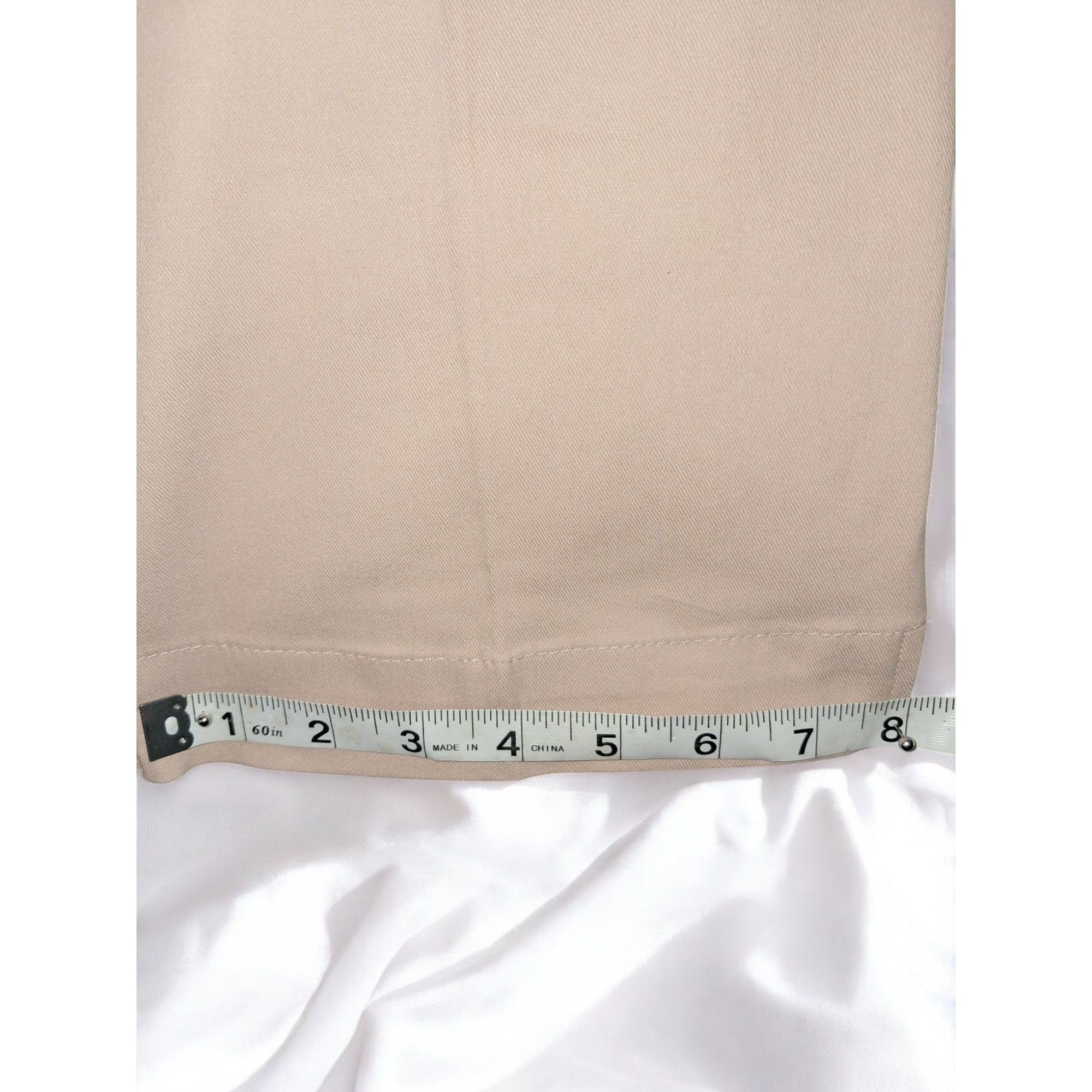 Other Alfred Dunner Tan Classic Fit Size 6P Capri Pant Size 28" / US 6 / IT 42 - 11 Thumbnail