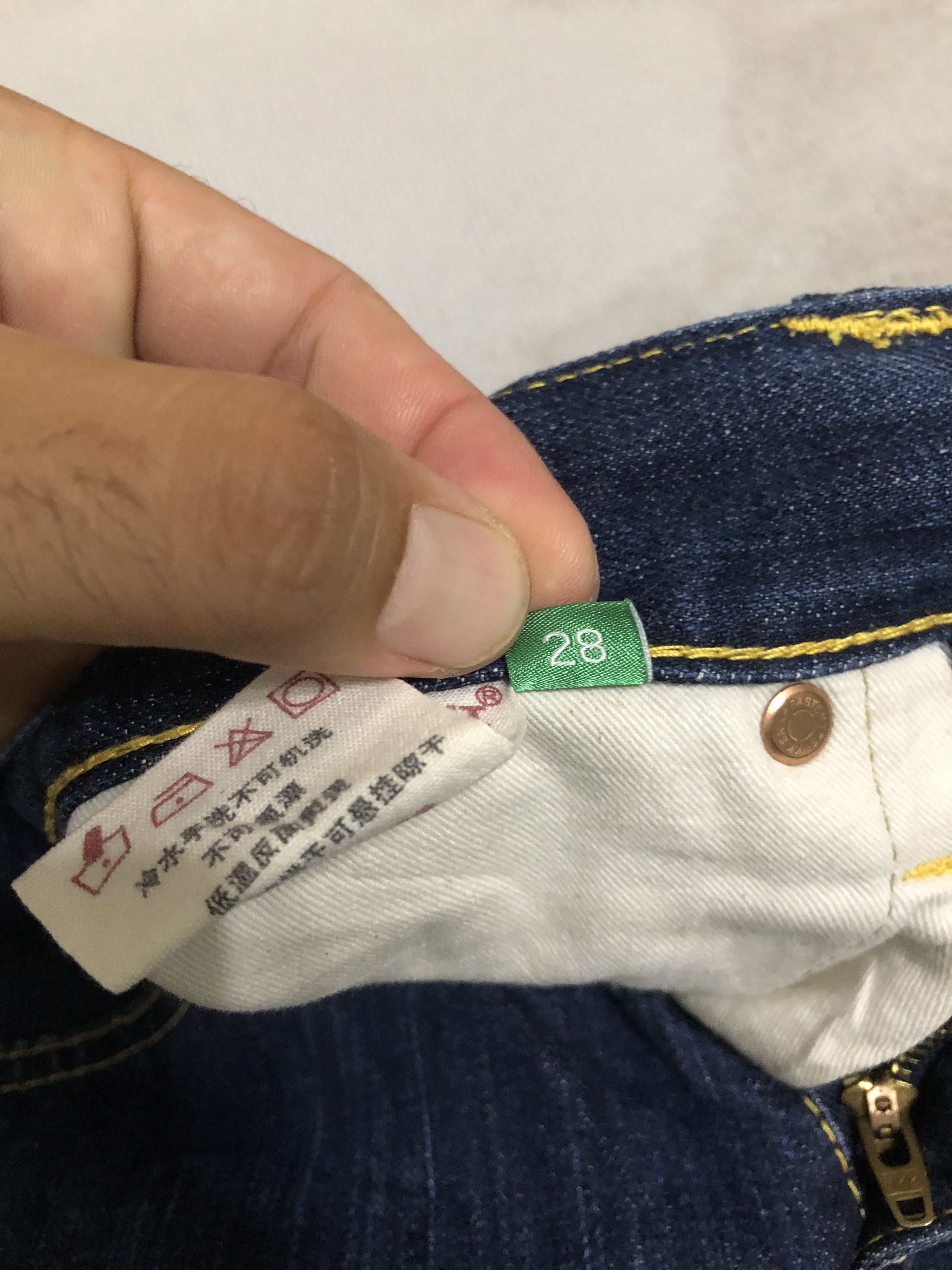 Japanese Brand Vintage Devil Nut Denim Pants Size US 28 / EU 44 - 13 Thumbnail