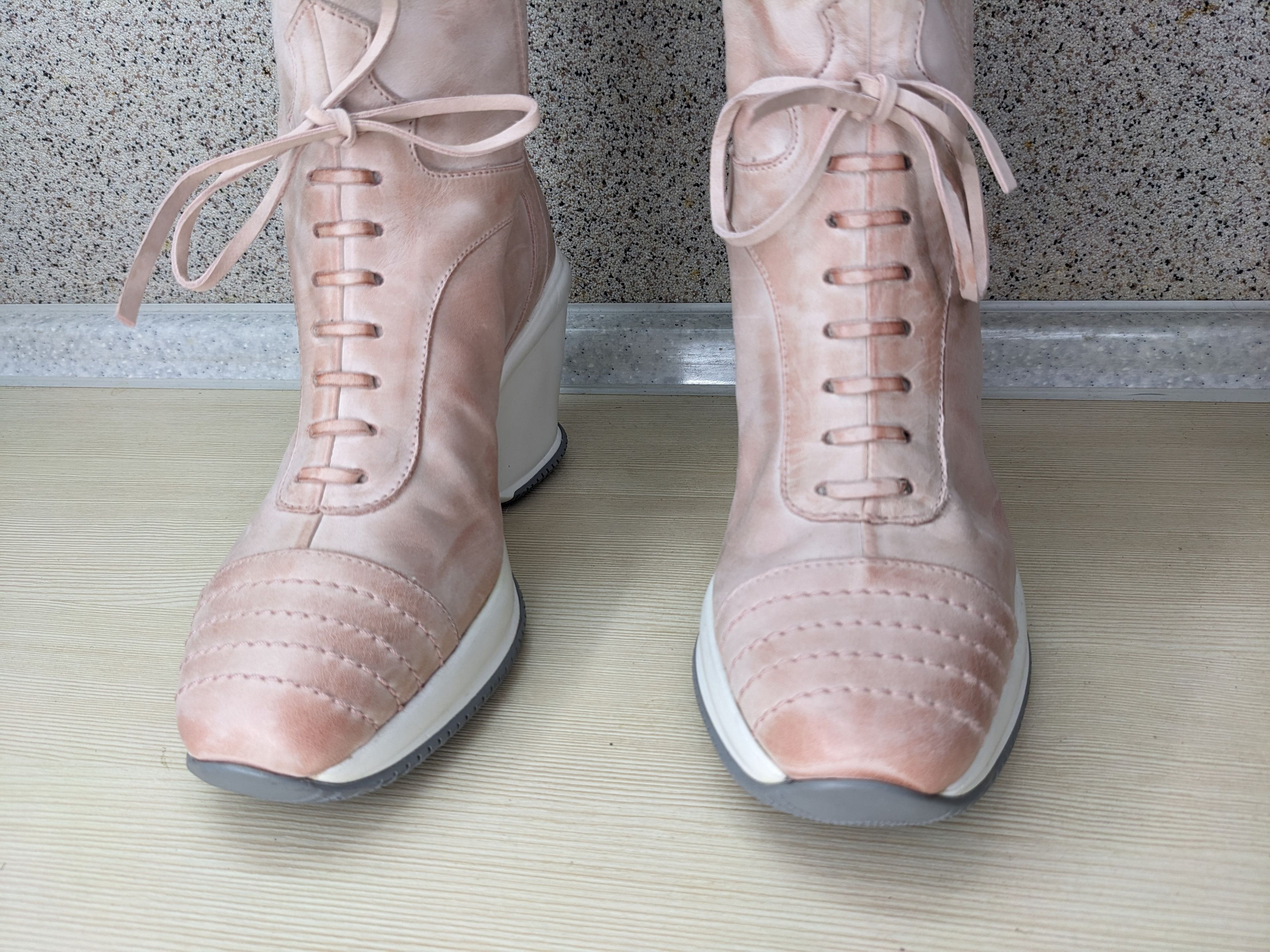 Hogan × Karl Lagerfeld Karl Lagerfeld x Hogan boots Size US 6 / IT 36 - 5 Thumbnail