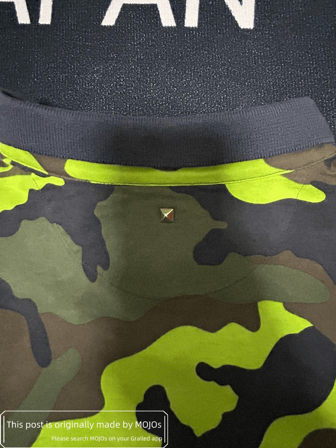 Valentino Valentino Rivet Camo Polo Size US M / EU 48-50 / 2 - 4 Thumbnail