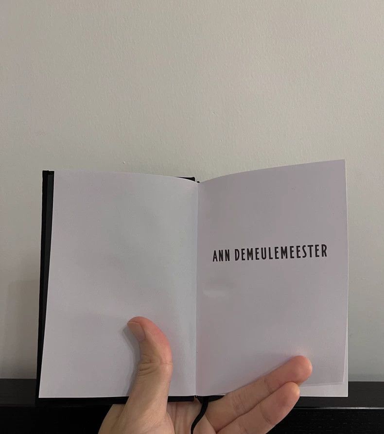 Ann Demeulemeester Ann Demeulemeester Ann D Notebook Notepad Size ONE SIZE - 3 Thumbnail