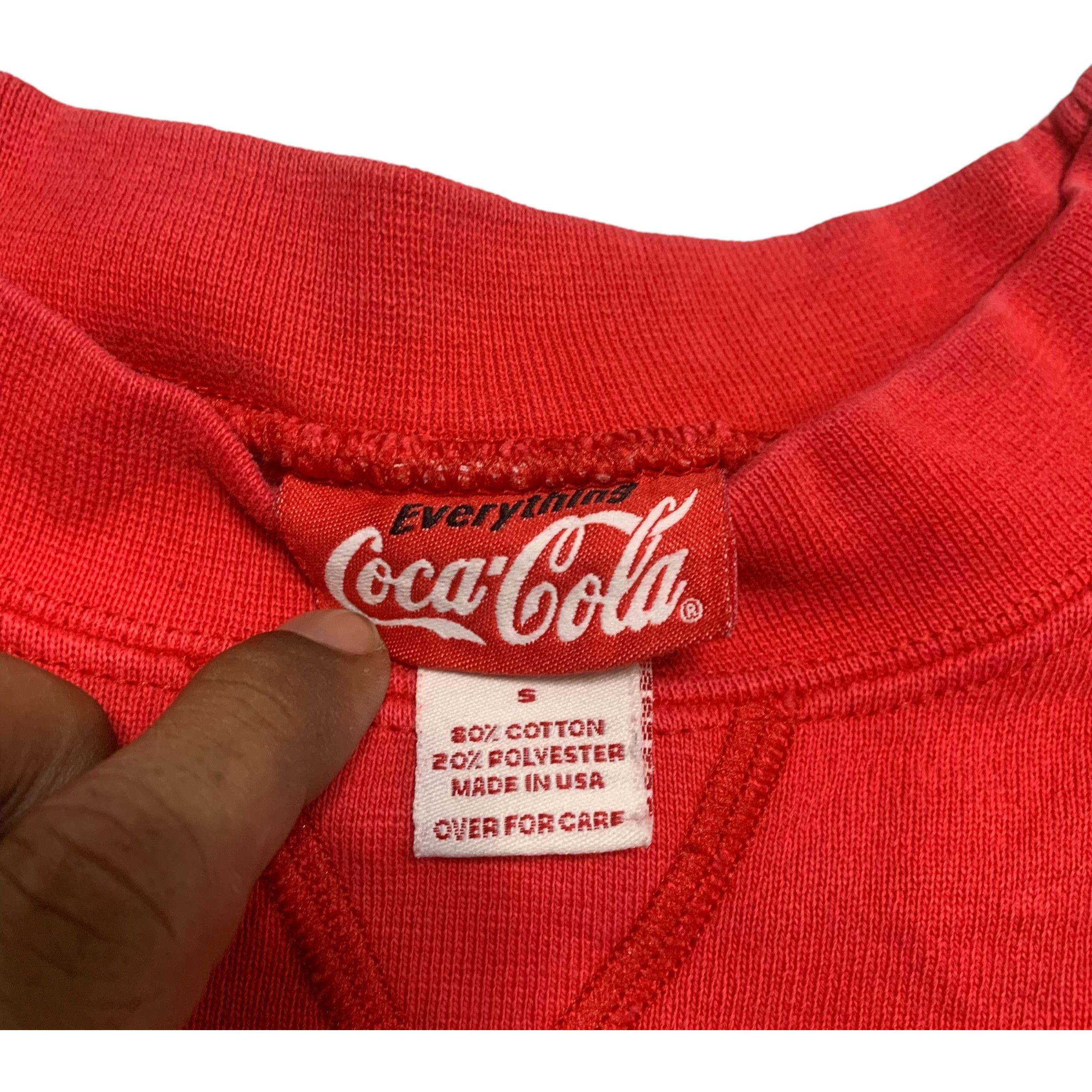 Coca Cola Vintage 90s Coca Cola Atlanta Sweatshirt Size US S / EU 44-46 / 1 - 6 Thumbnail