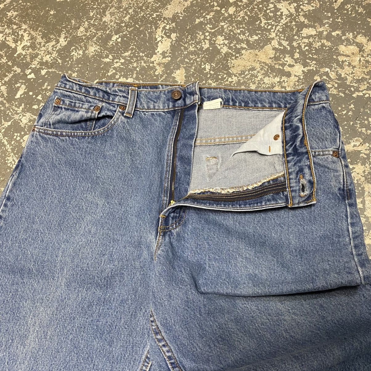 Levi's × Vintage Vintage Levi’s 550 Relaxed Fit Blue Denim Jeans USA 90s Size US 35 - 10 Thumbnail