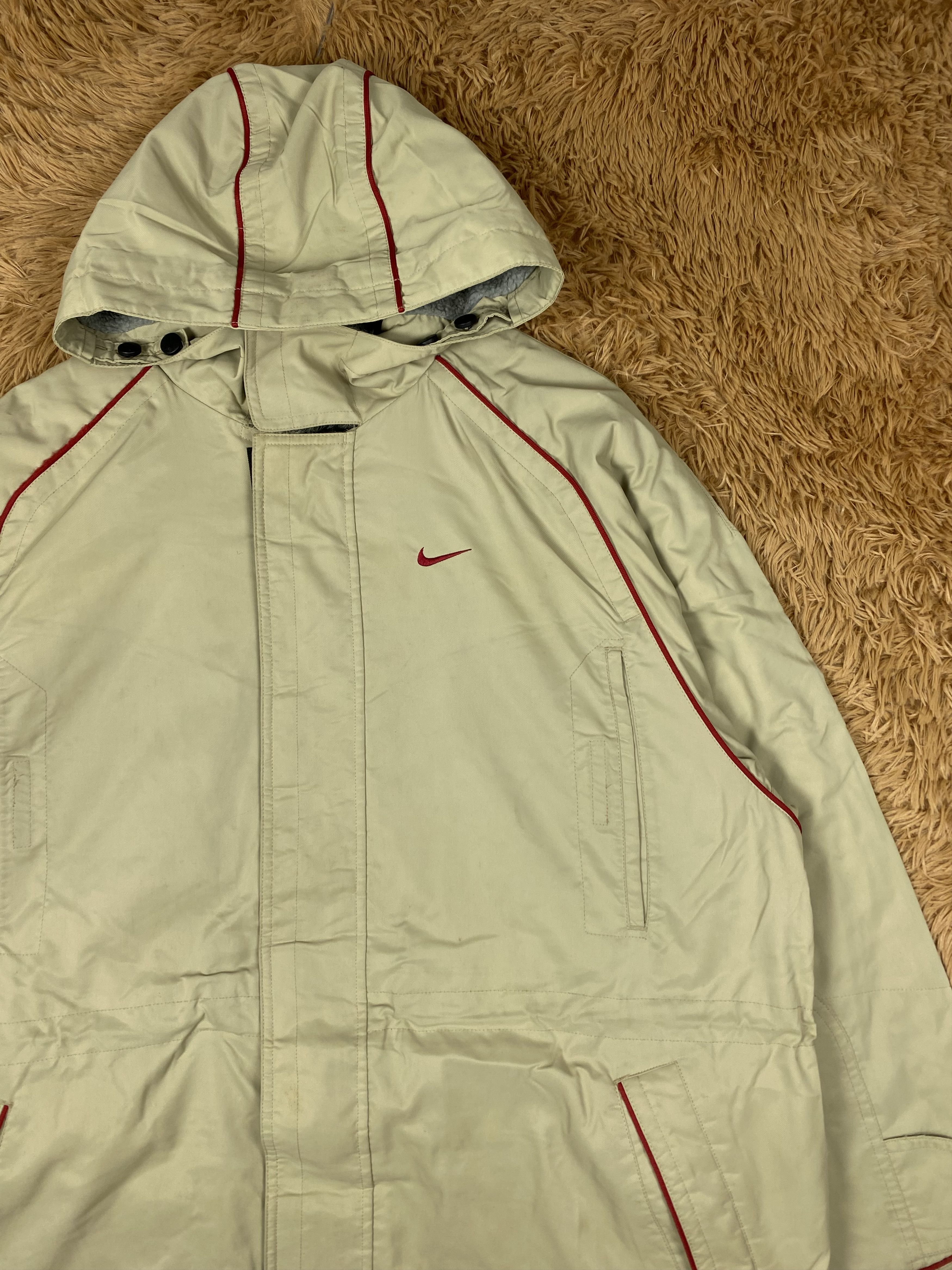 Nike Vintage Nike With Hoodie Long Jacket DJ0991 Size US M / EU 48-50 / 2 - 3 Thumbnail