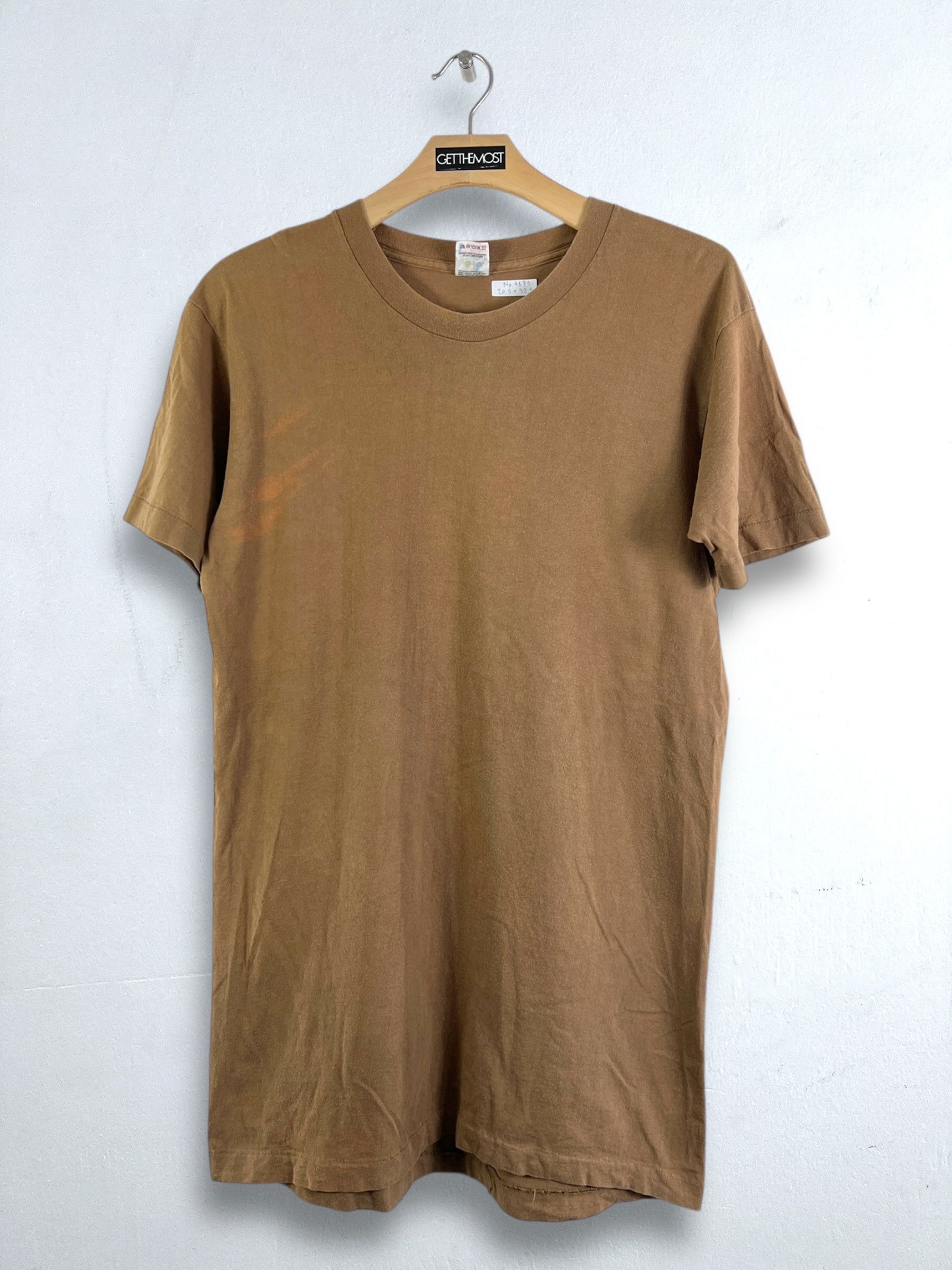 Fruit Of The Loom × Vintage No.4871 Vintage 90s Fruit of the Loom Blank Tee (L) Size US L / EU 52-54 / 3 - 1 Thumbnail