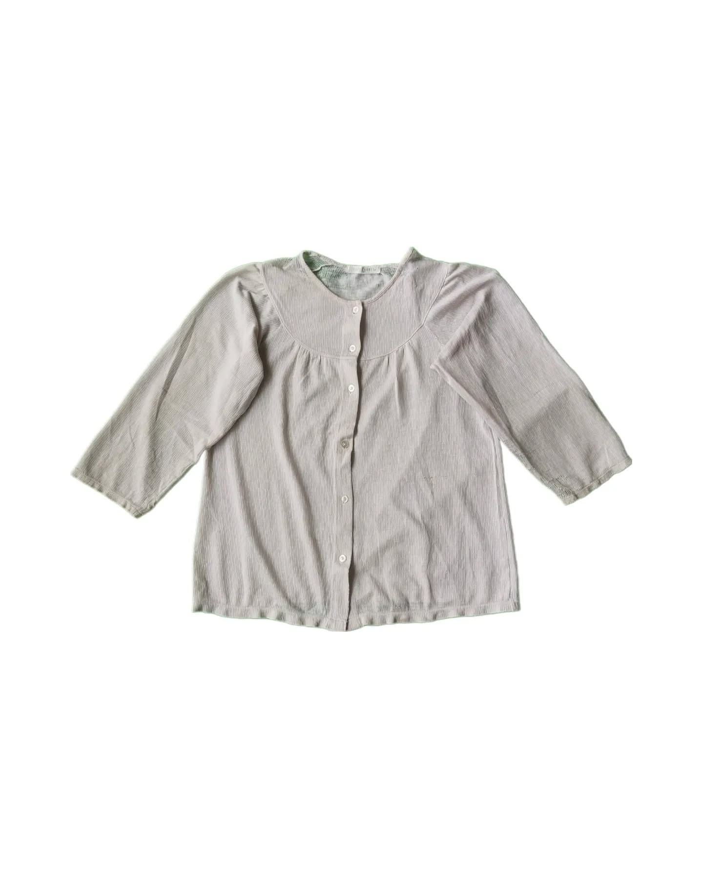 Japanese Brand × Other Elle Chante White Basic Woman Top Japan Size M / US 6-8 / IT 42-44 - 1 Thumbnail