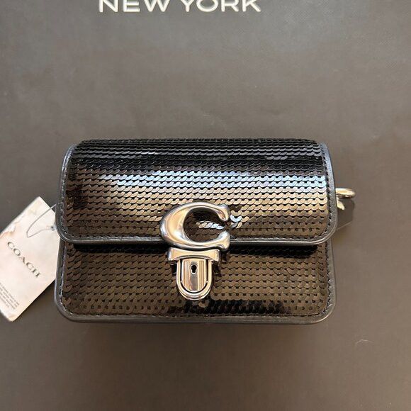 Coach NWT coach Studio Bag 12 With Sequins cm429 Size ONE SIZE - 4 Thumbnail